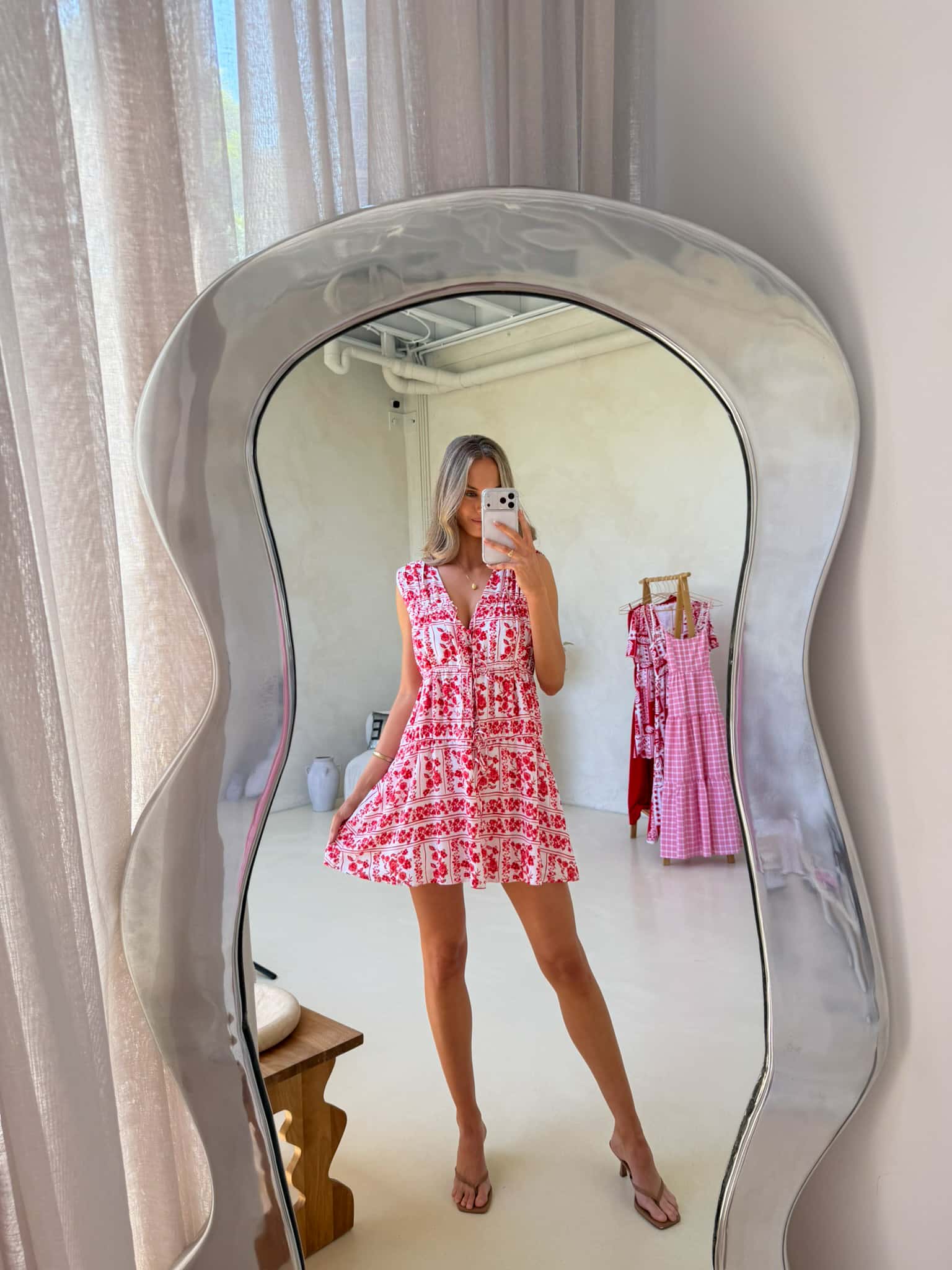 Mae Mini Dress - Noel Print