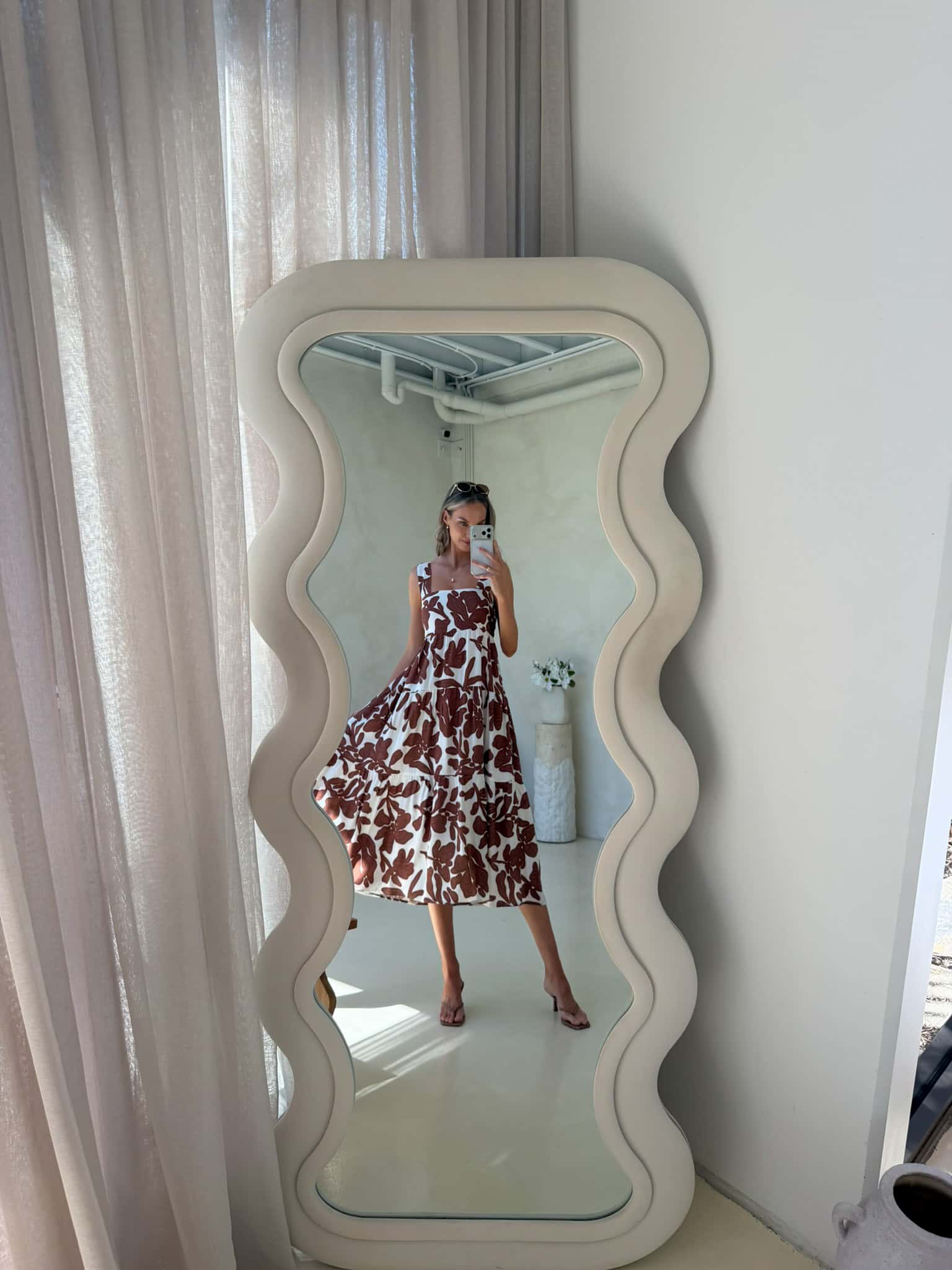 Mara Dress - Clove Print