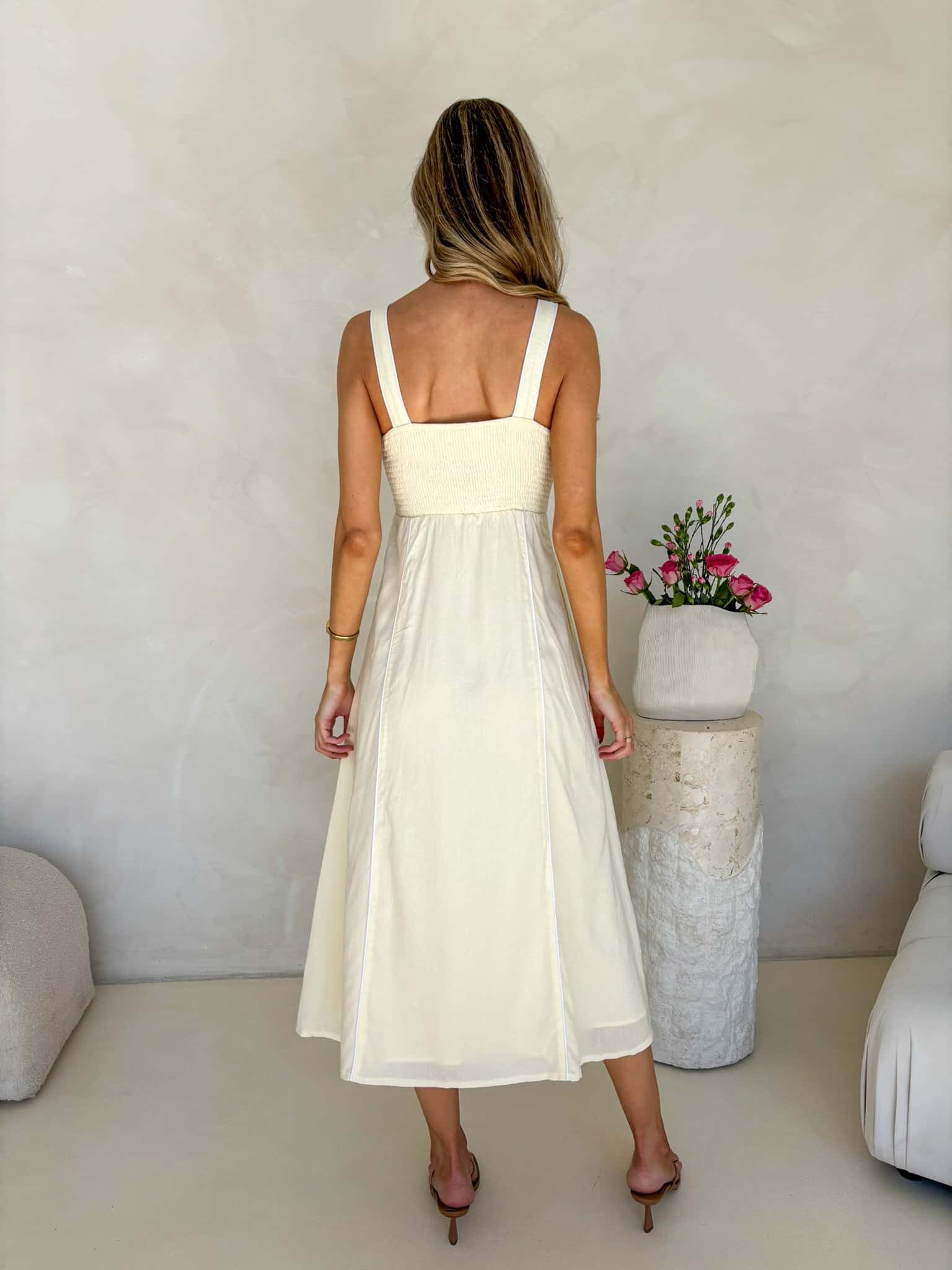 Margot Dress - Butter Yellow