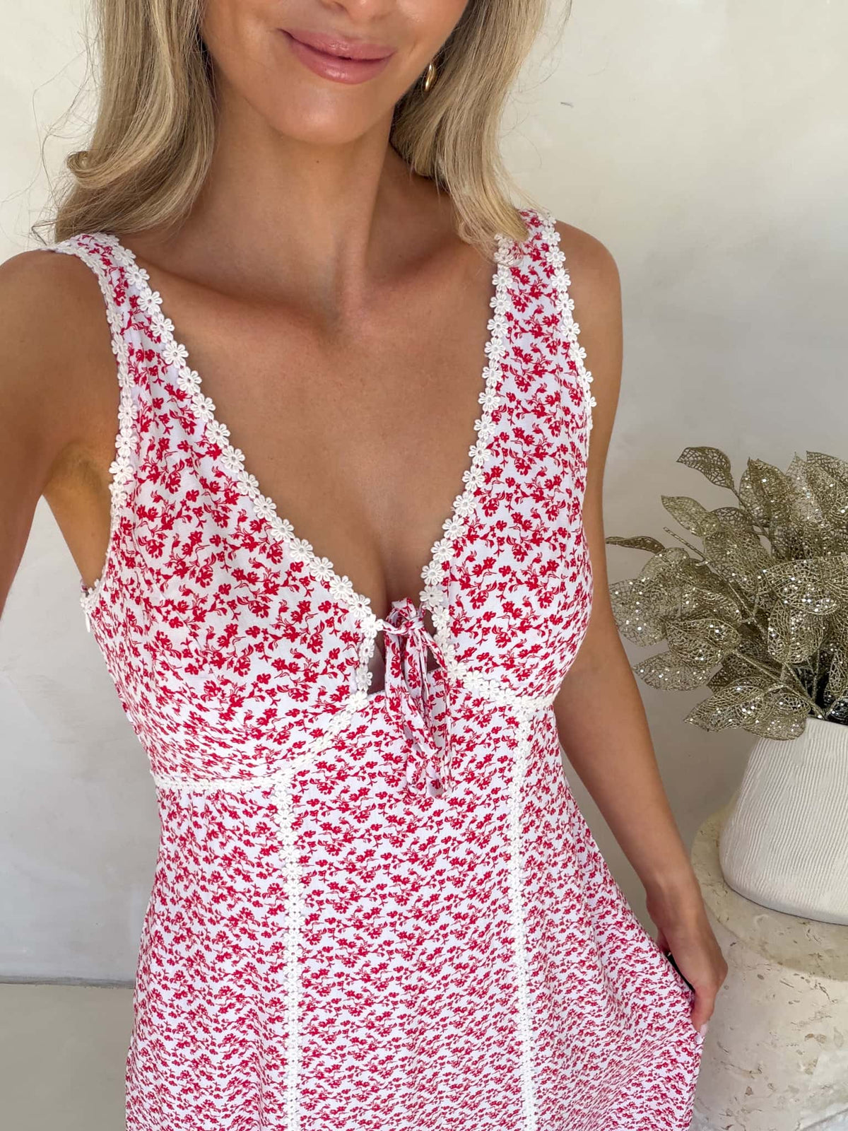 Margot Dress - Mistletoe Print