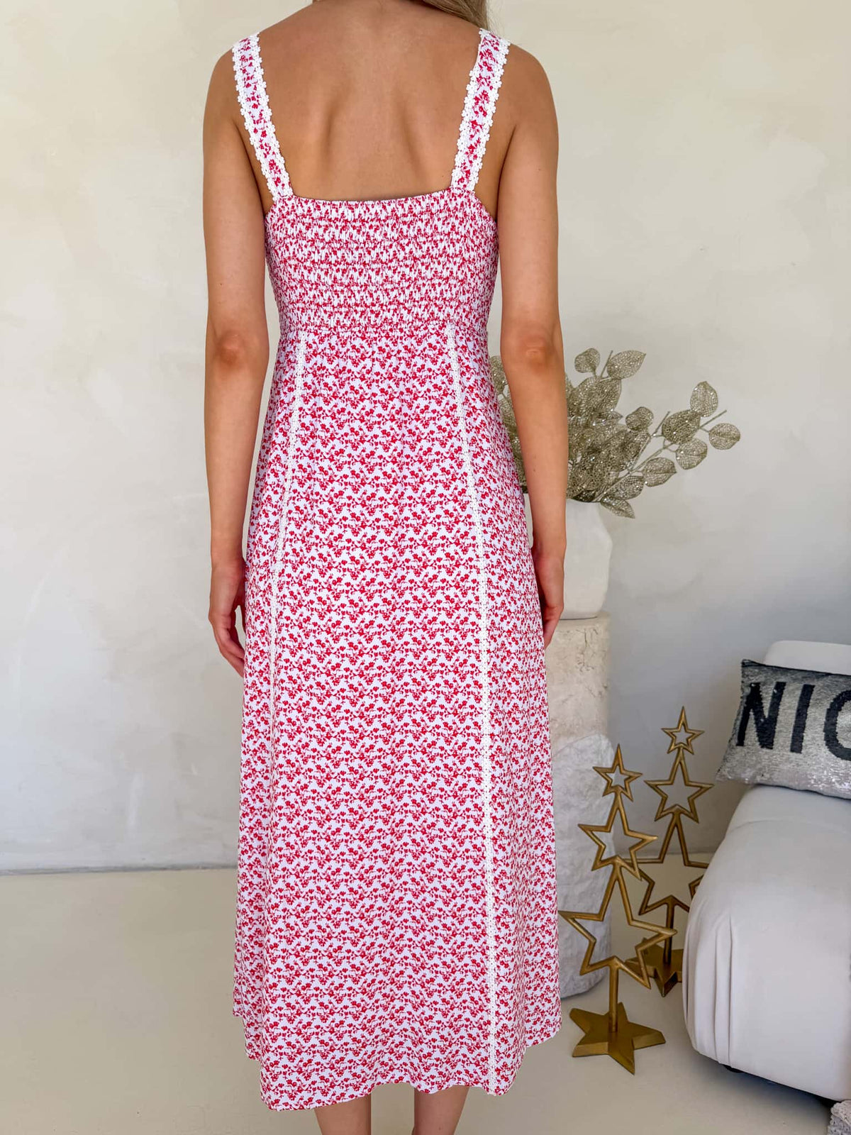 Margot Dress - Mistletoe Print
