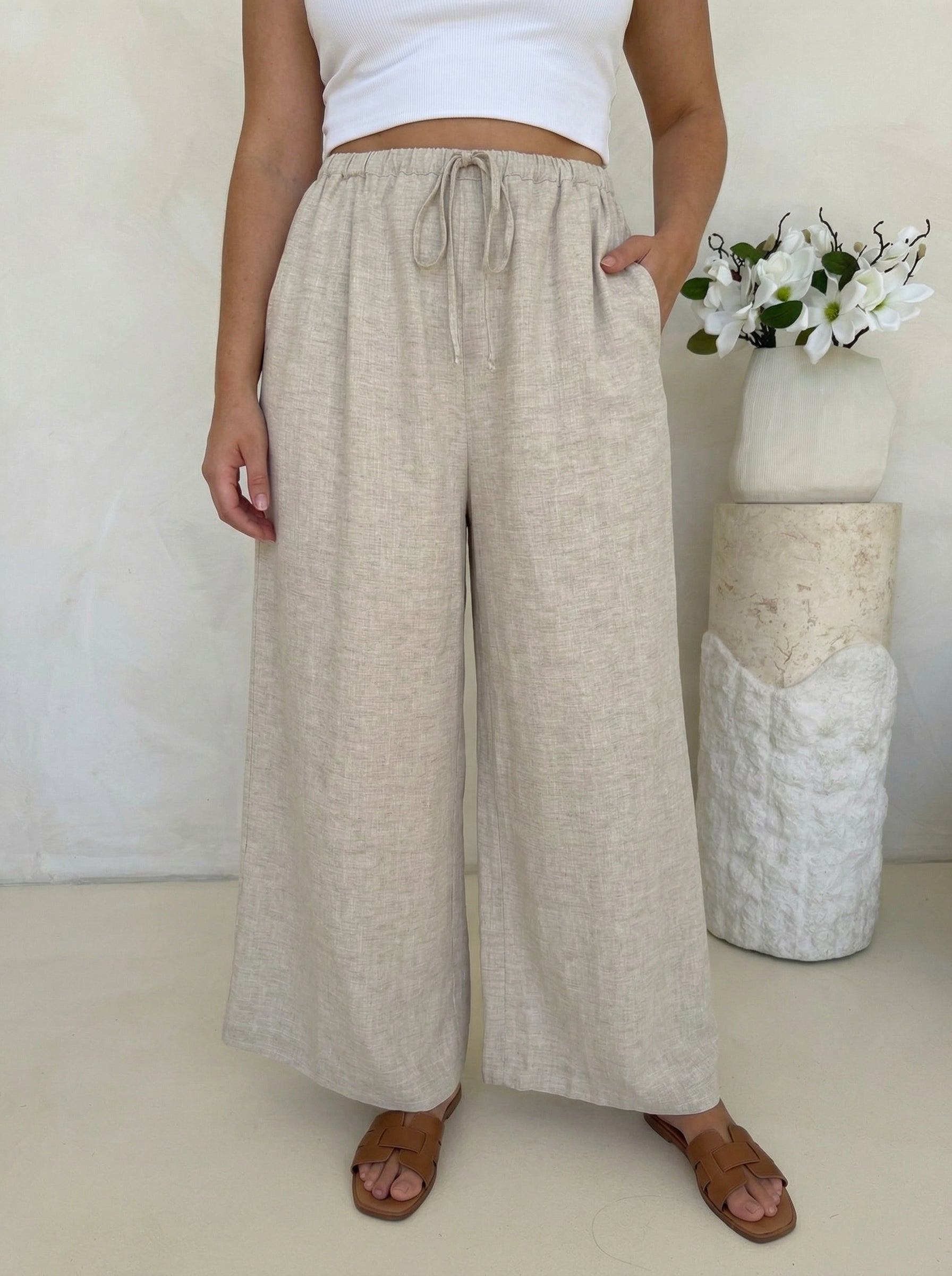 Blair Pants - Natural