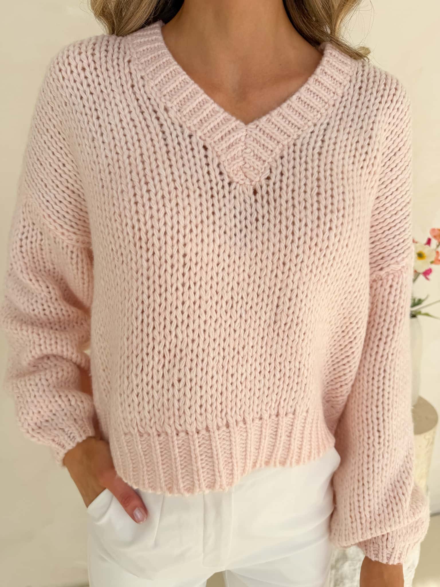 Molly Knit - Light Pink