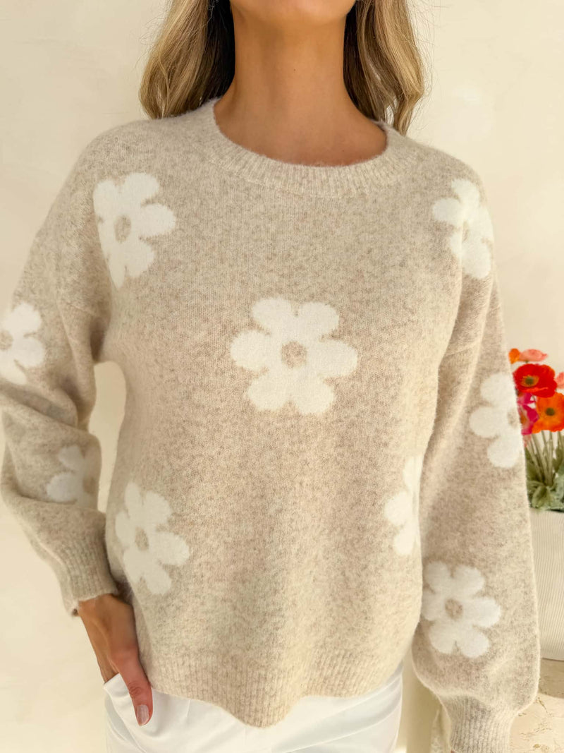 Montana Knit - Natural Marle