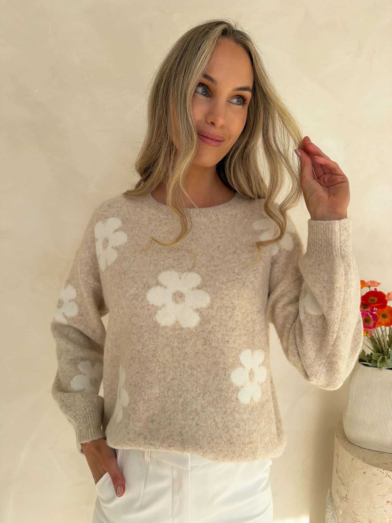 Montana Knit - Natural Marle