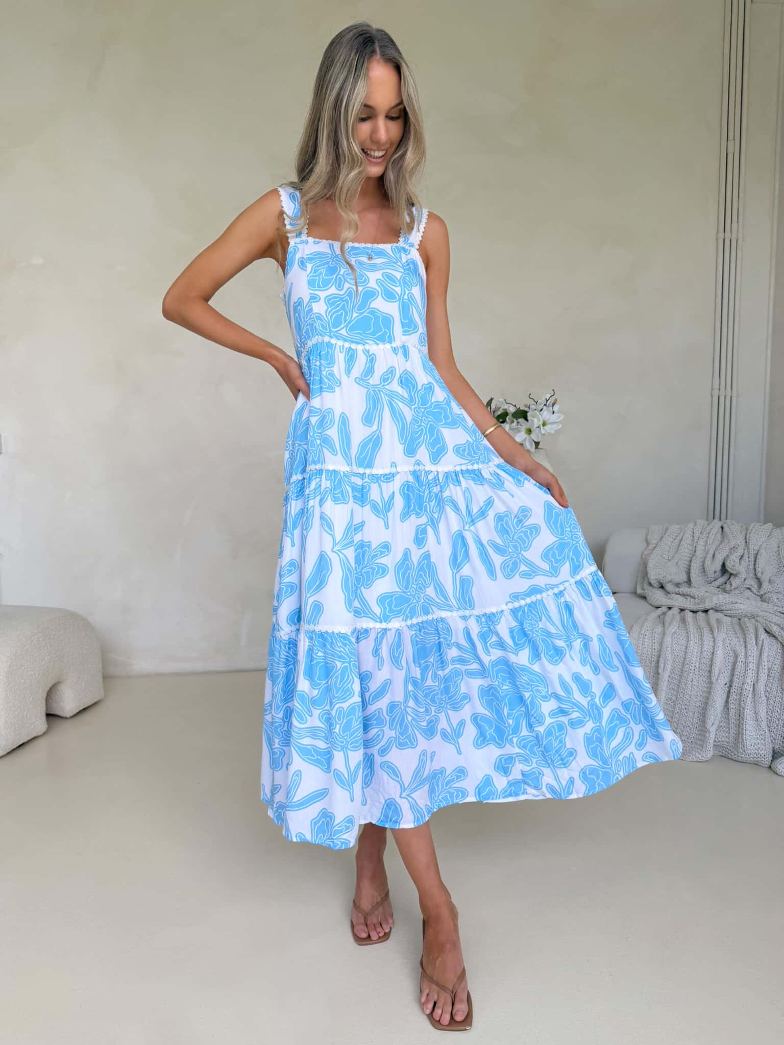 Nelli Maxi Dress - Hamilton Print