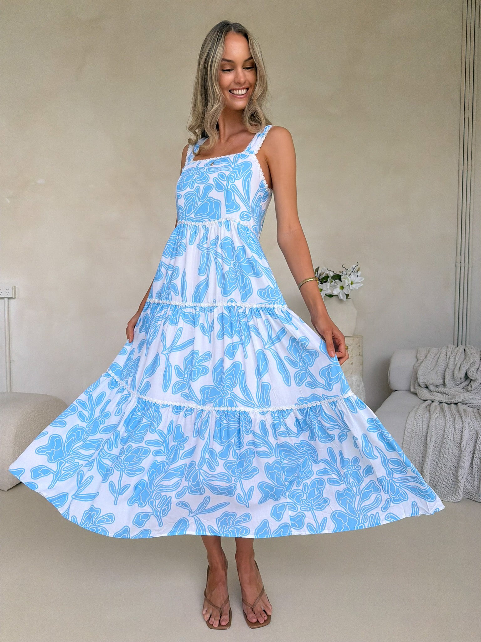 Nelli Maxi Dress - Hamilton Print