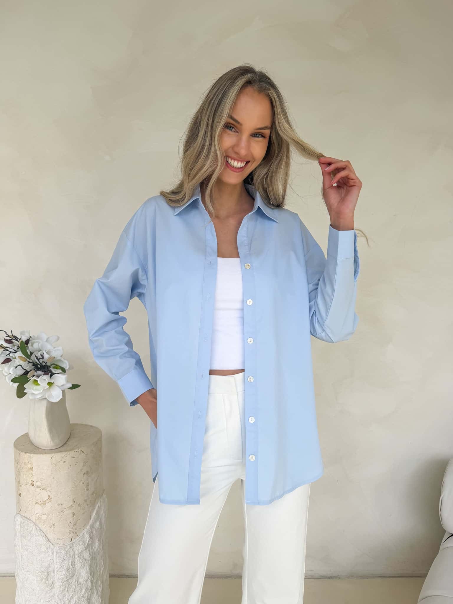 Oakland Shirt - Baby Blue