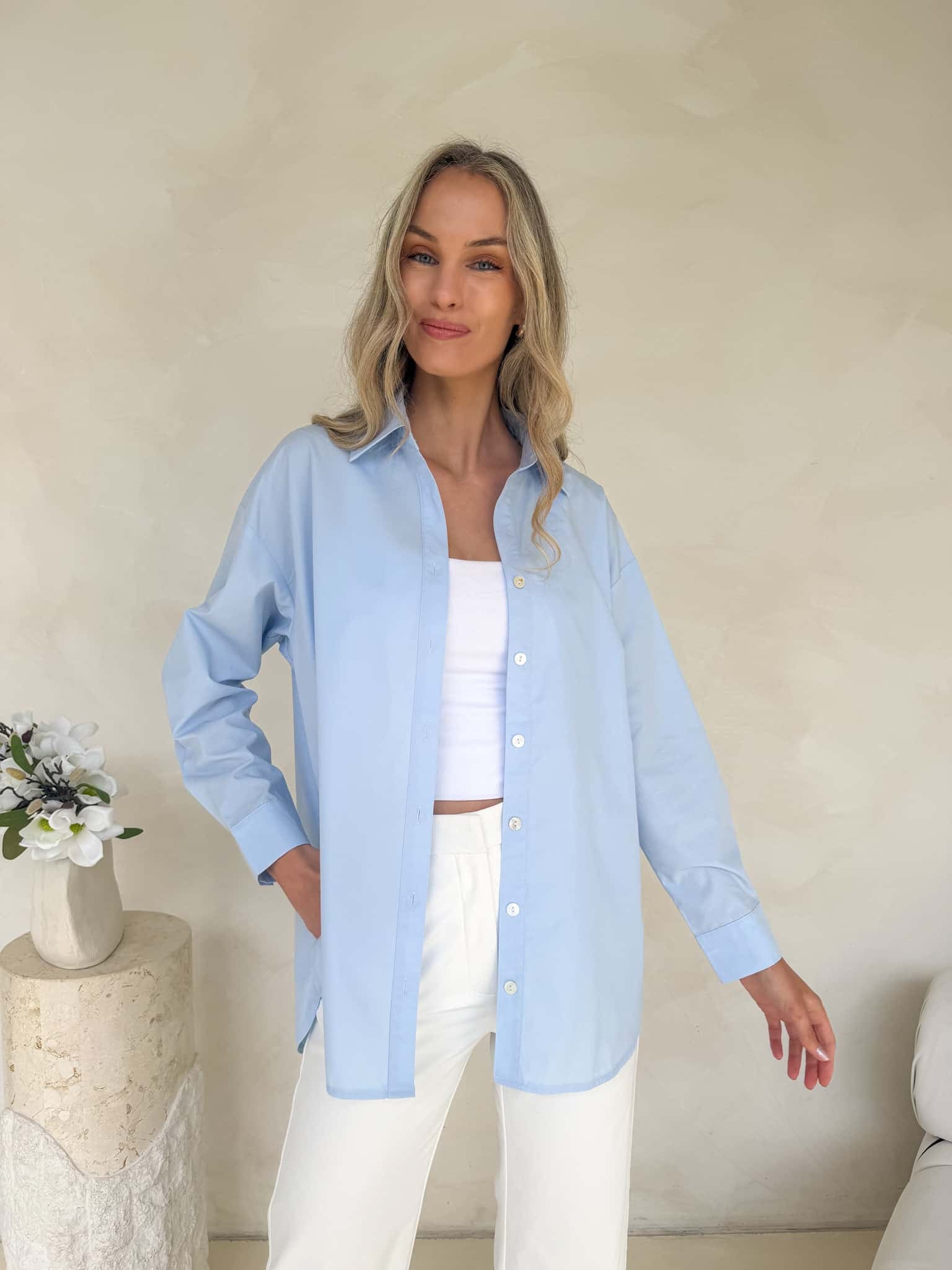 Oakland Shirt - Baby Blue