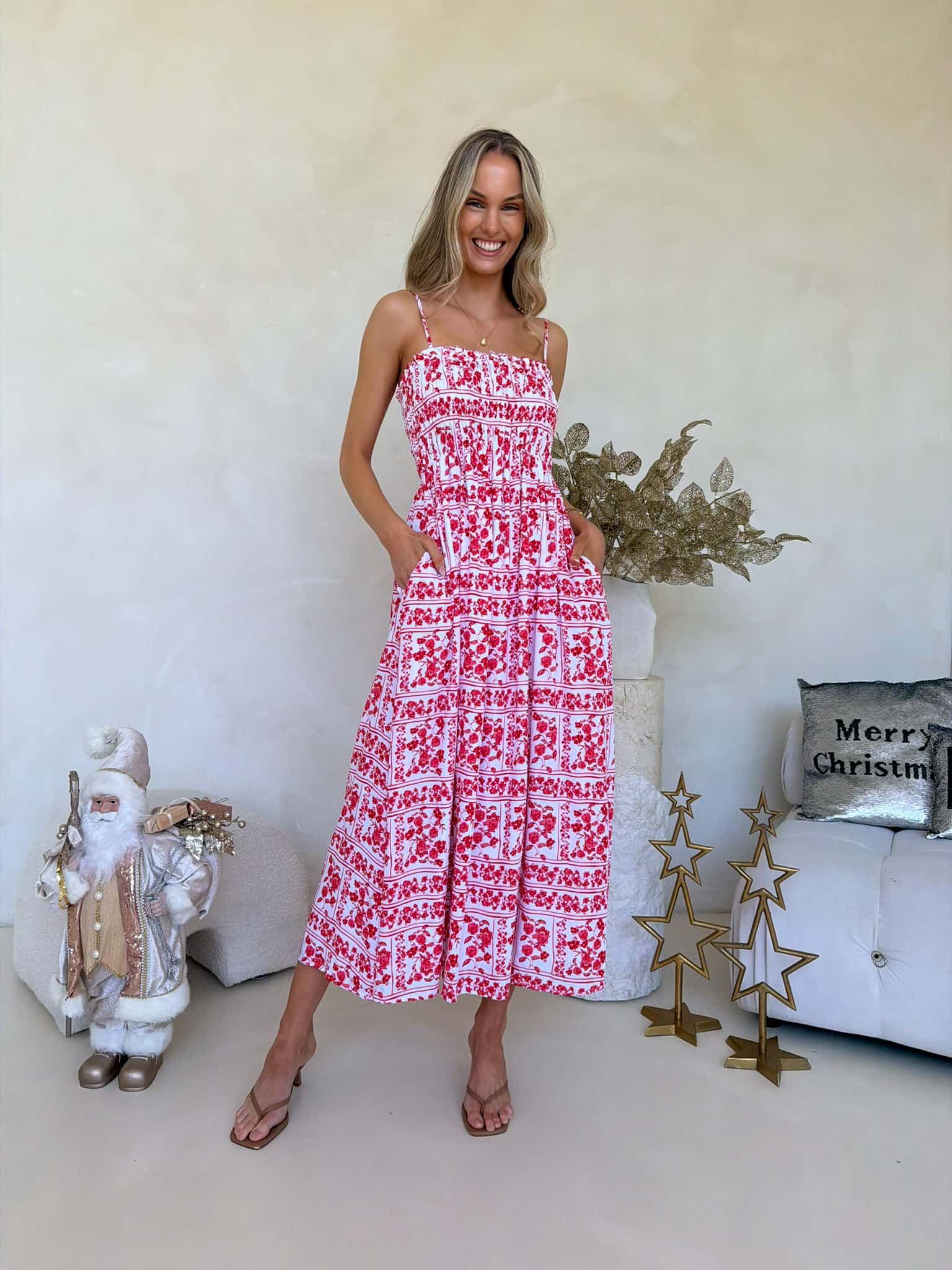 Palm Cove Dress - Noel Print