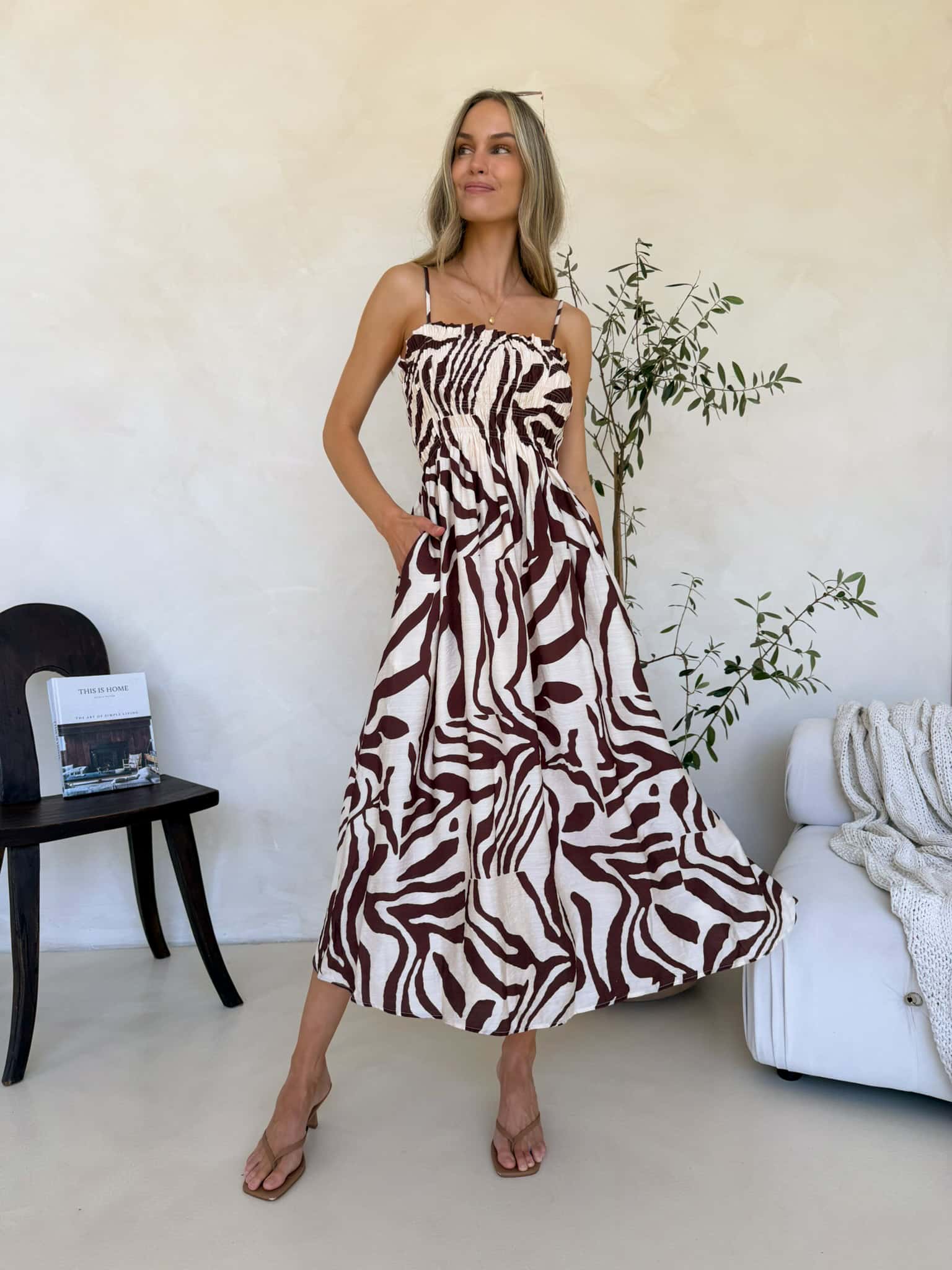 Palm Cove Dress - Savannah Print