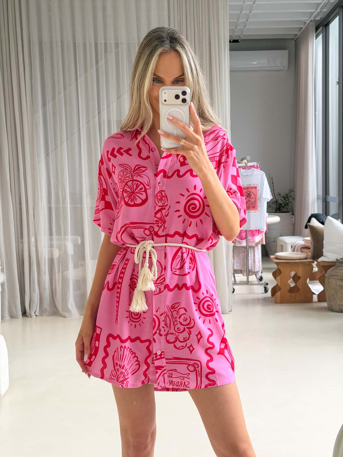 Sally Dress - Bonita Print