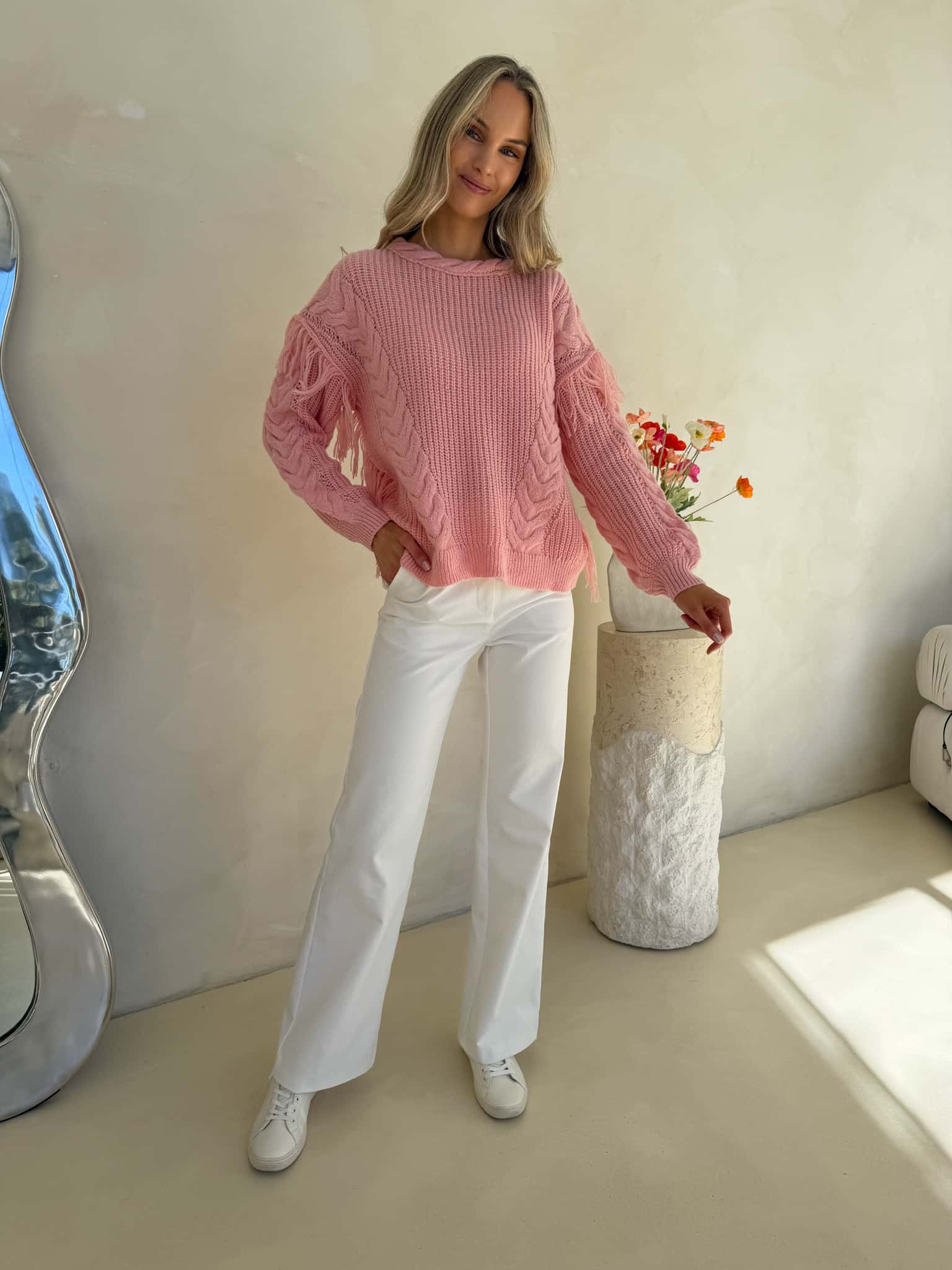 Saskia Knit - Pink