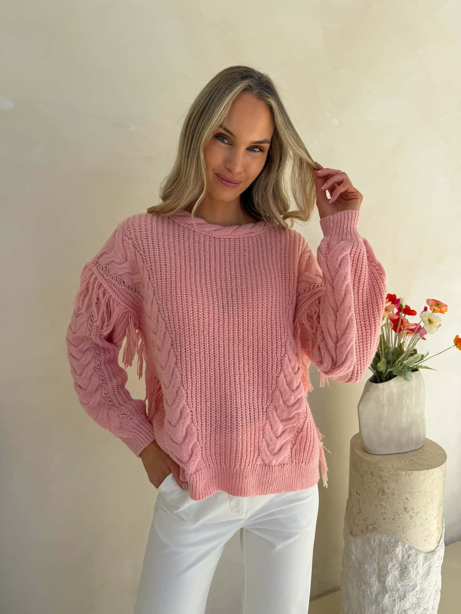 Saskia Knit - Pink