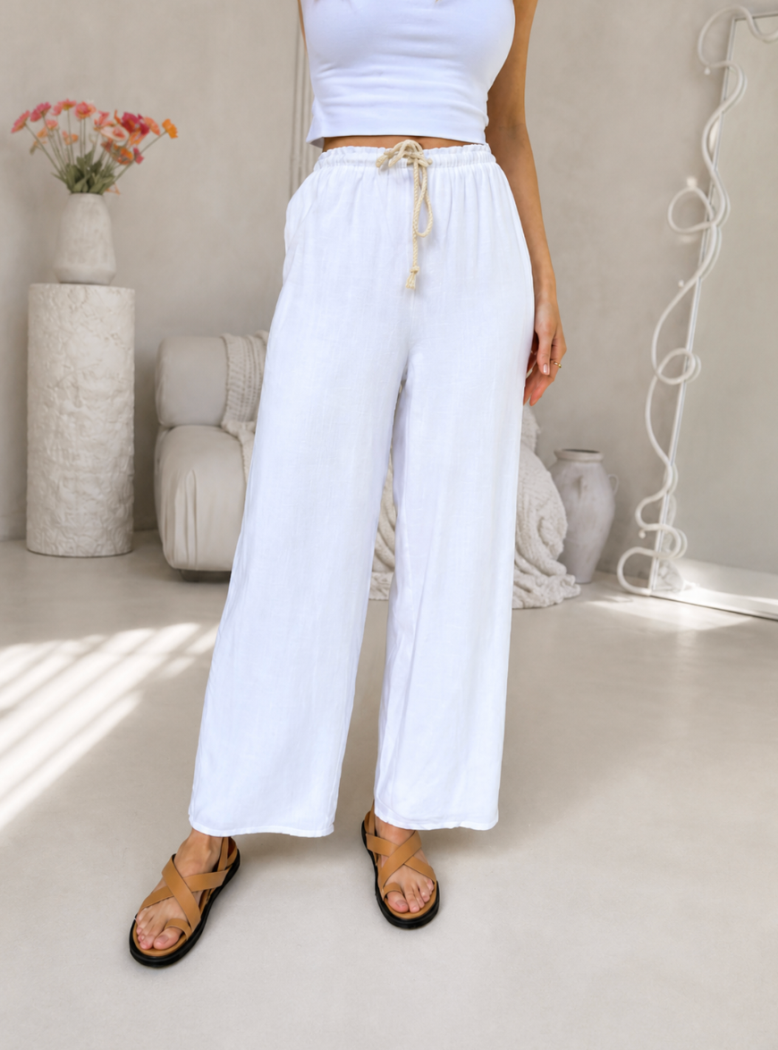 Cabo Pants - White