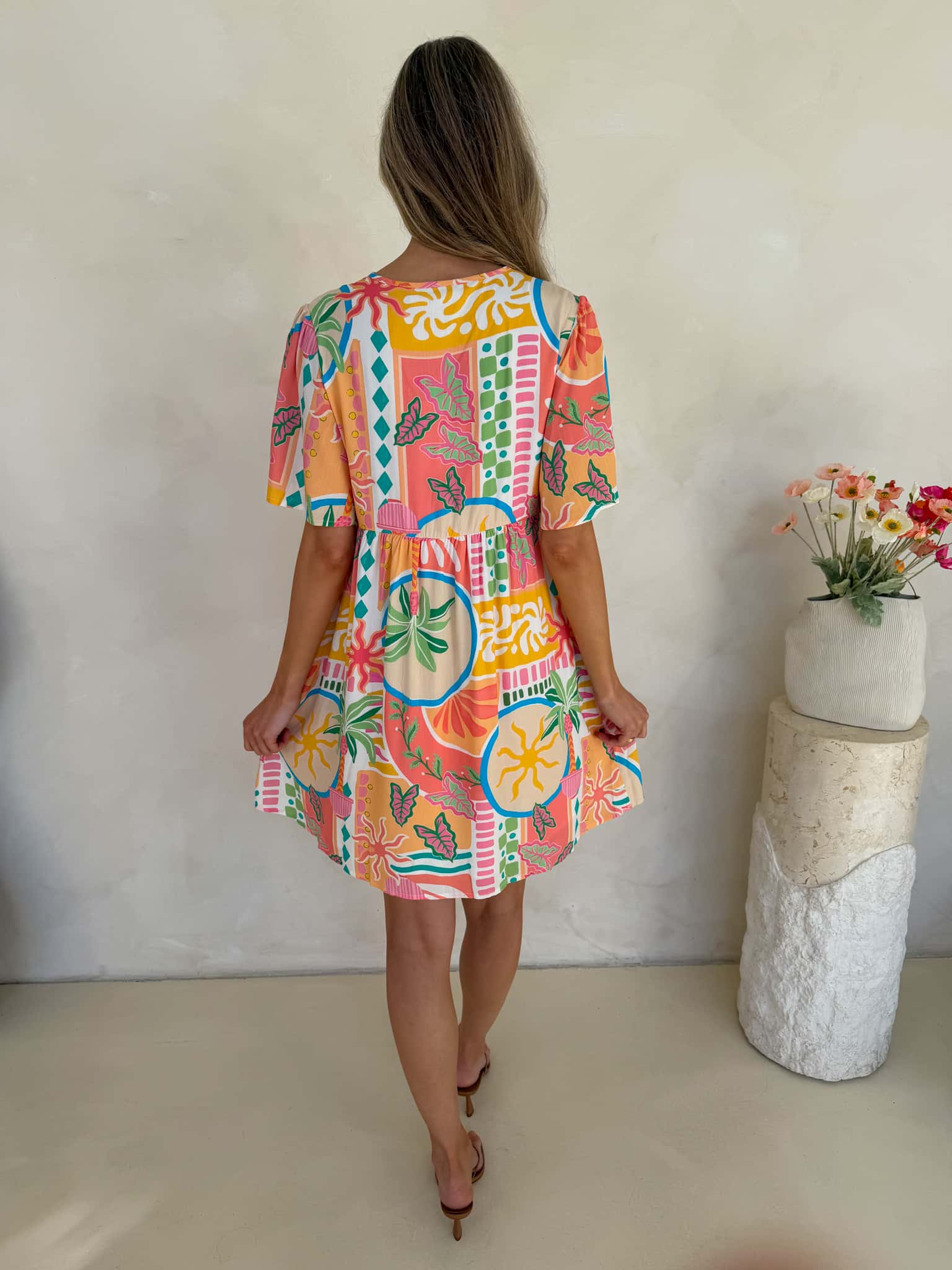 Sienna Dress - Tropicana Print