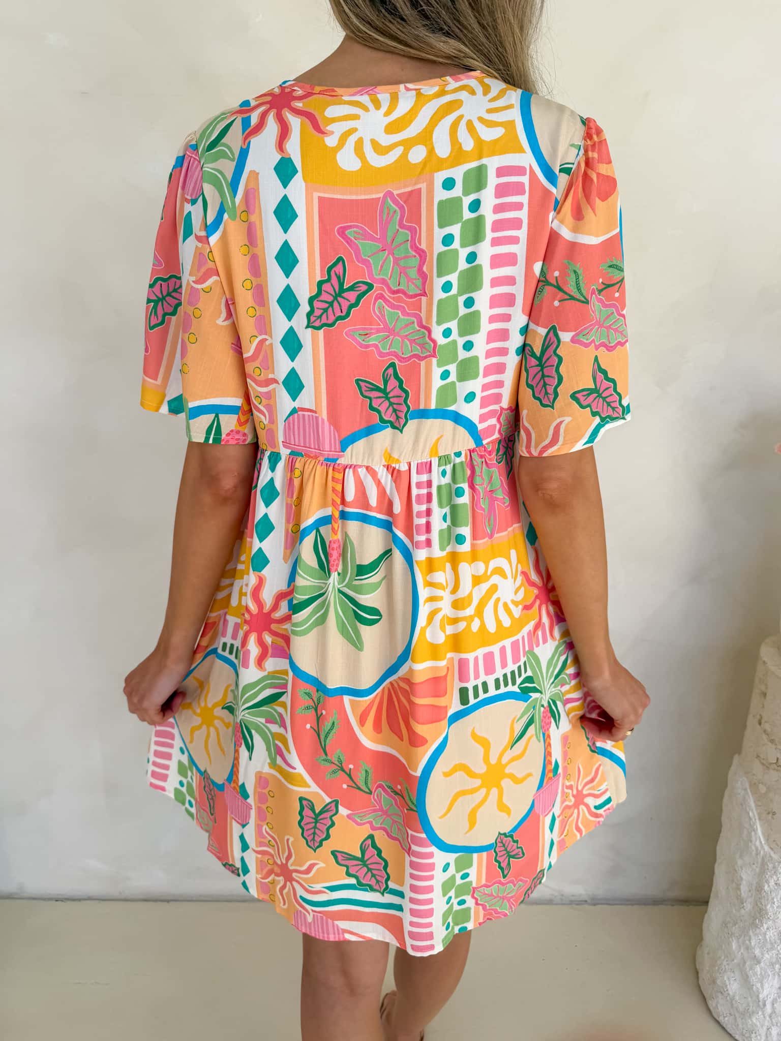 Sienna Dress - Tropicana Print