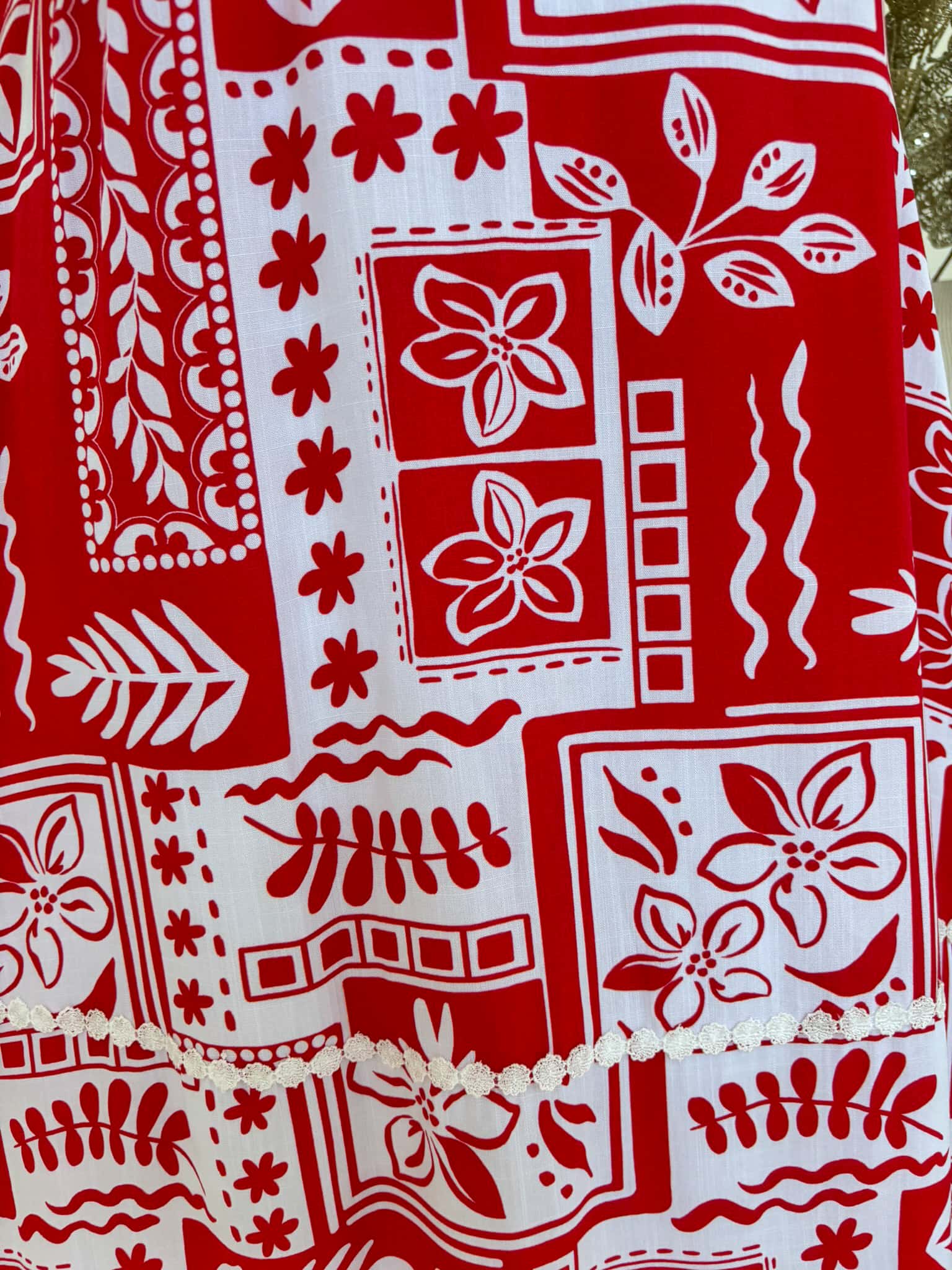 Stella Dress - Candy Cane Print