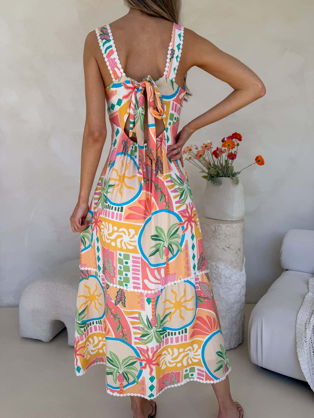 Stella Dress - Tropicana Print