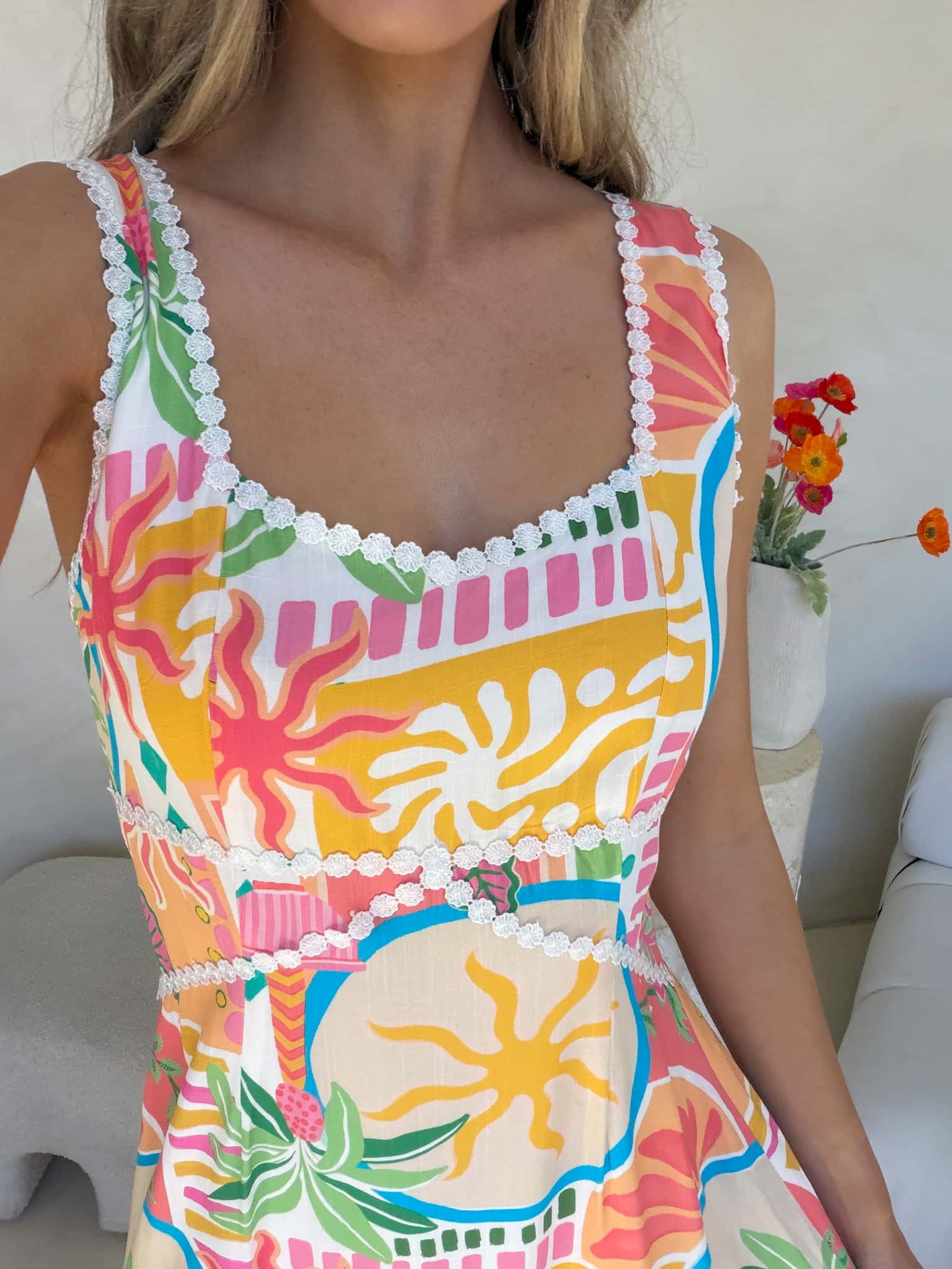 Stella Dress - Tropicana Print