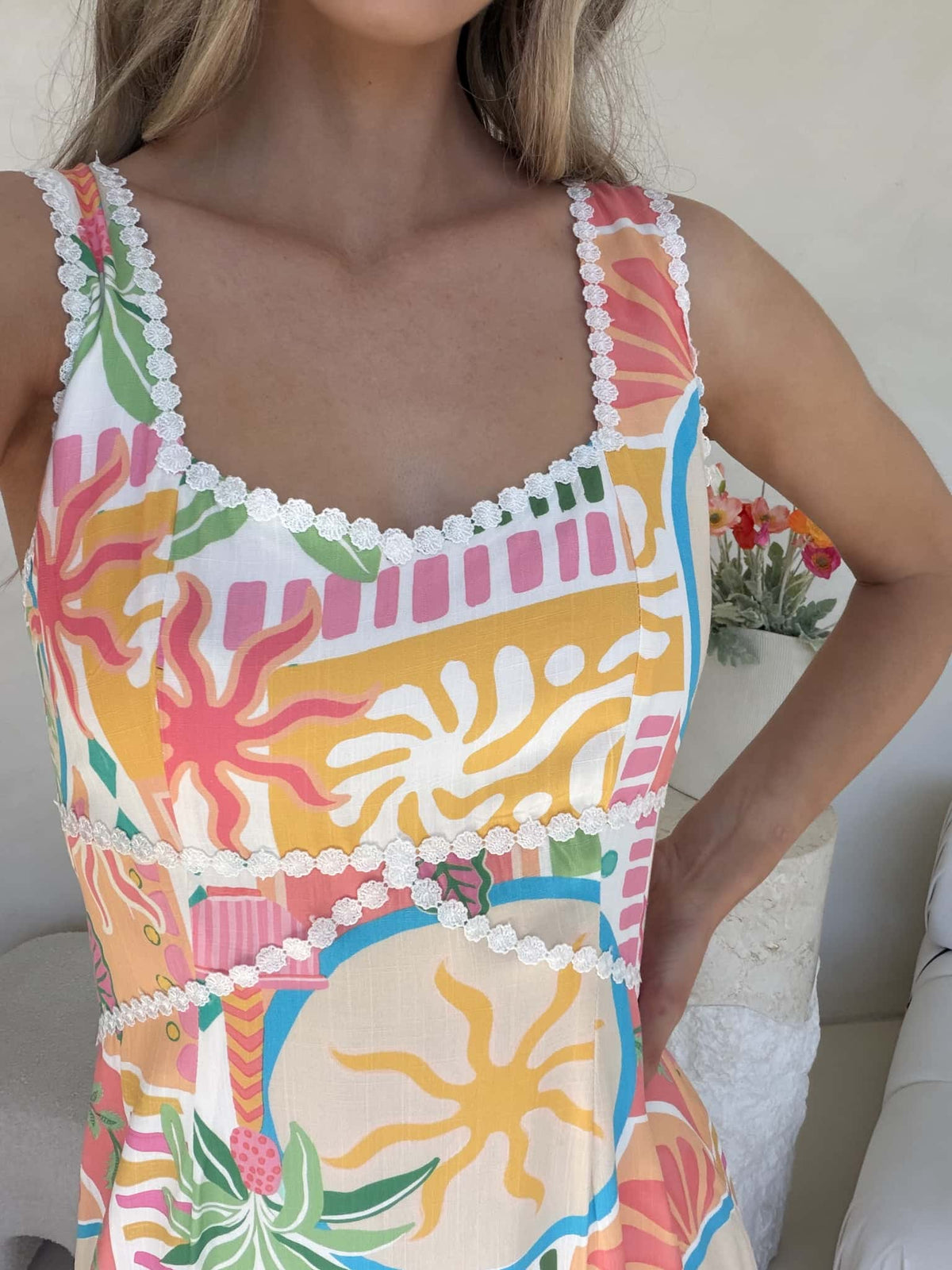 Stella Dress - Tropicana Print