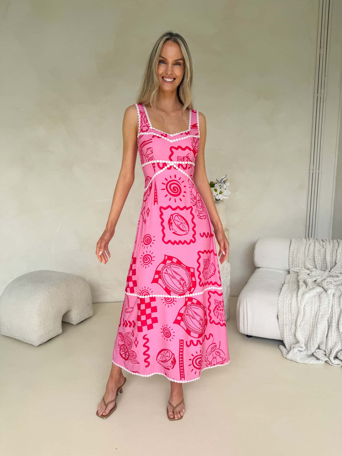Stella Dress - Bonita Print