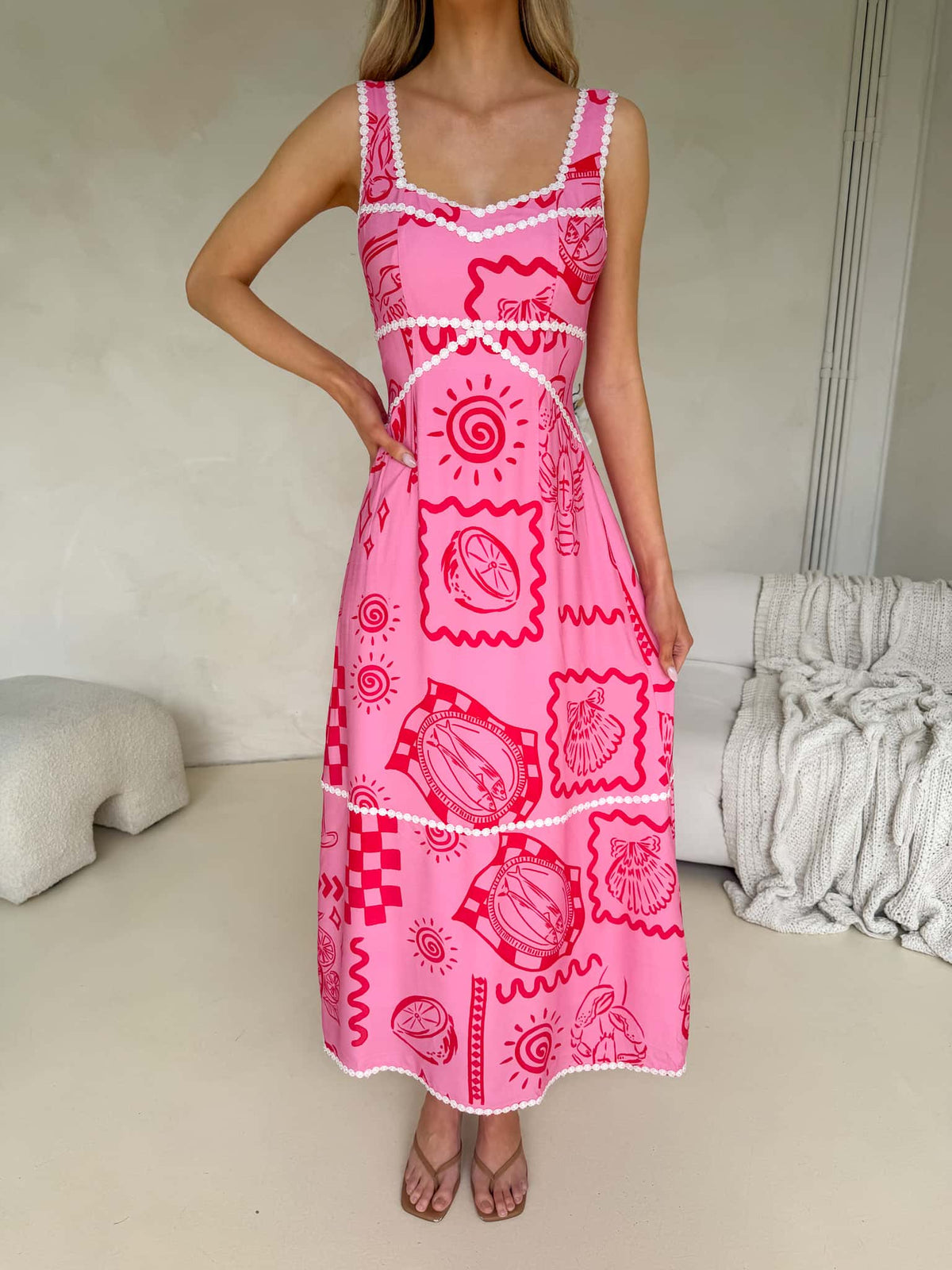 Stella Dress - Bonita Print