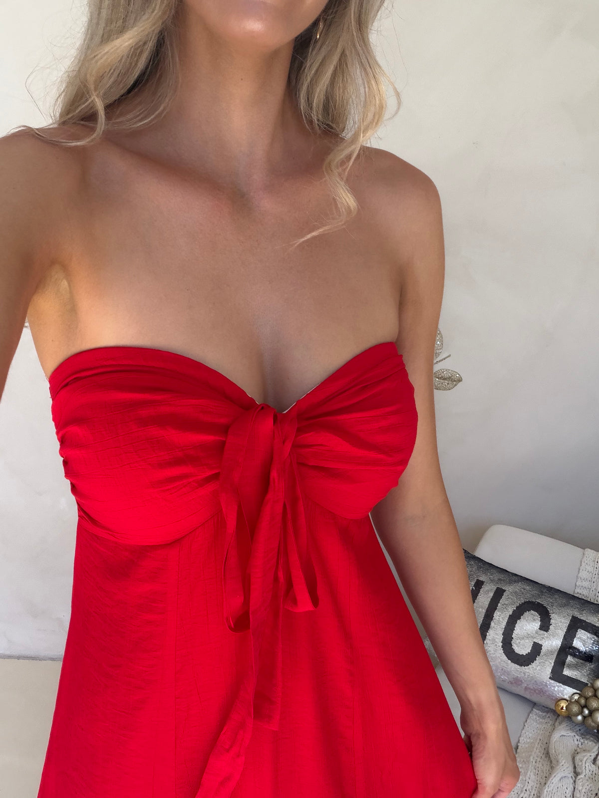 Tara Dress - Red