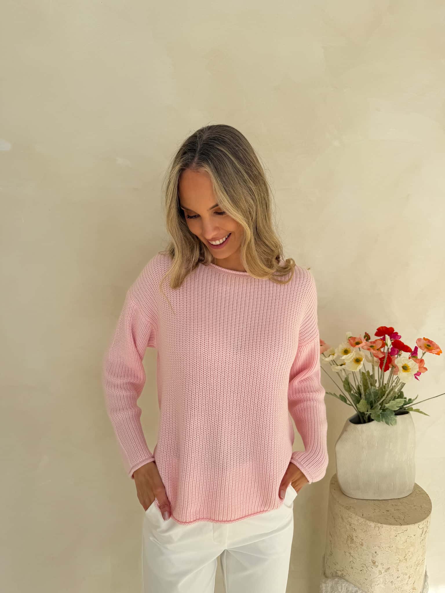 Tilly Knit - Light Pink