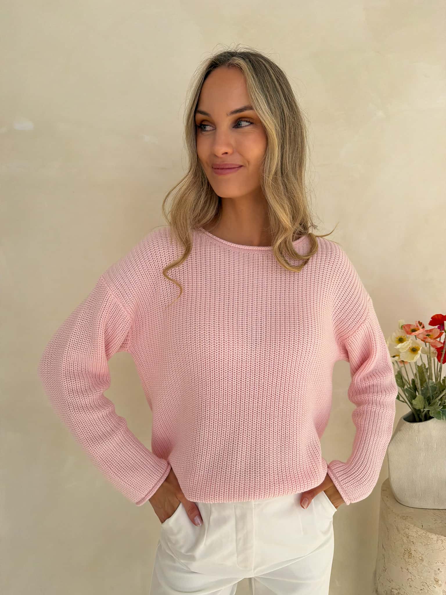Tilly Knit - Light Pink