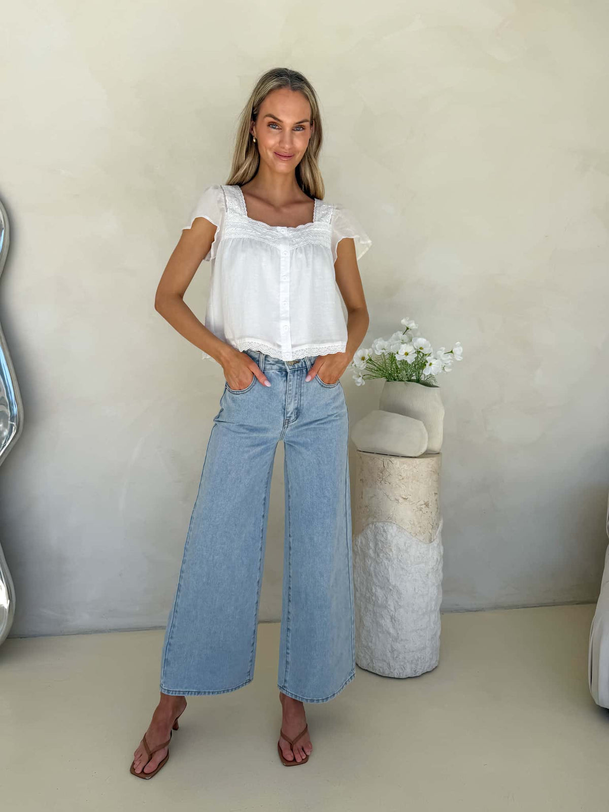 Sunday Blouse - White