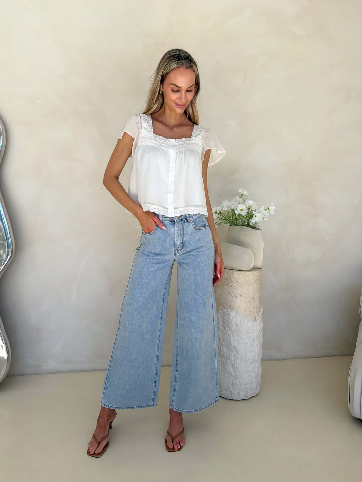 Sunday Blouse - White