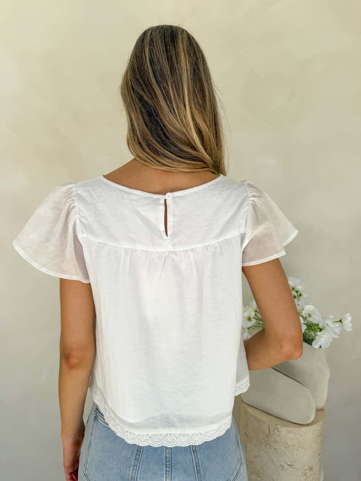 Sunday Blouse - White