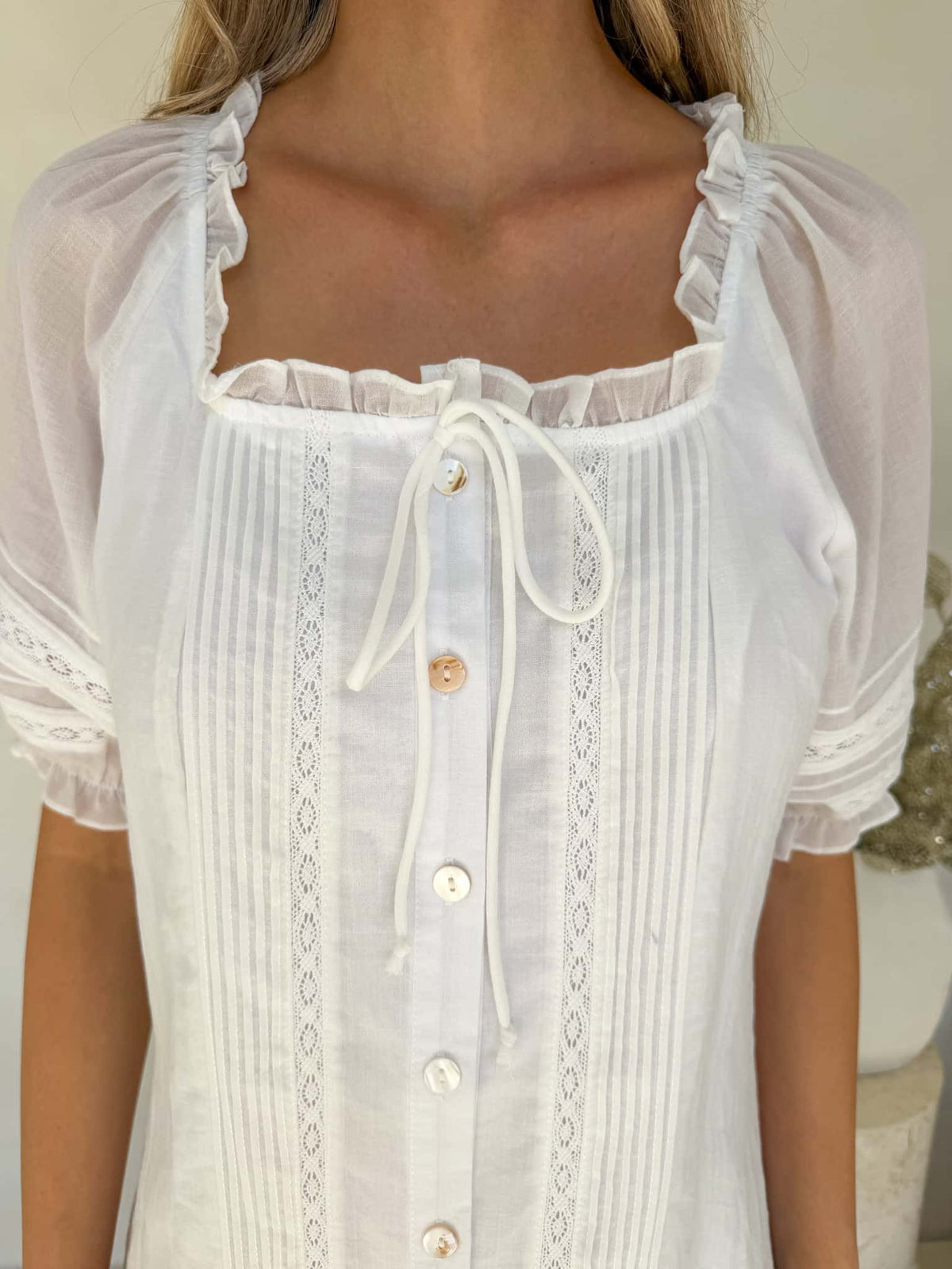 Aurelia Dress - White