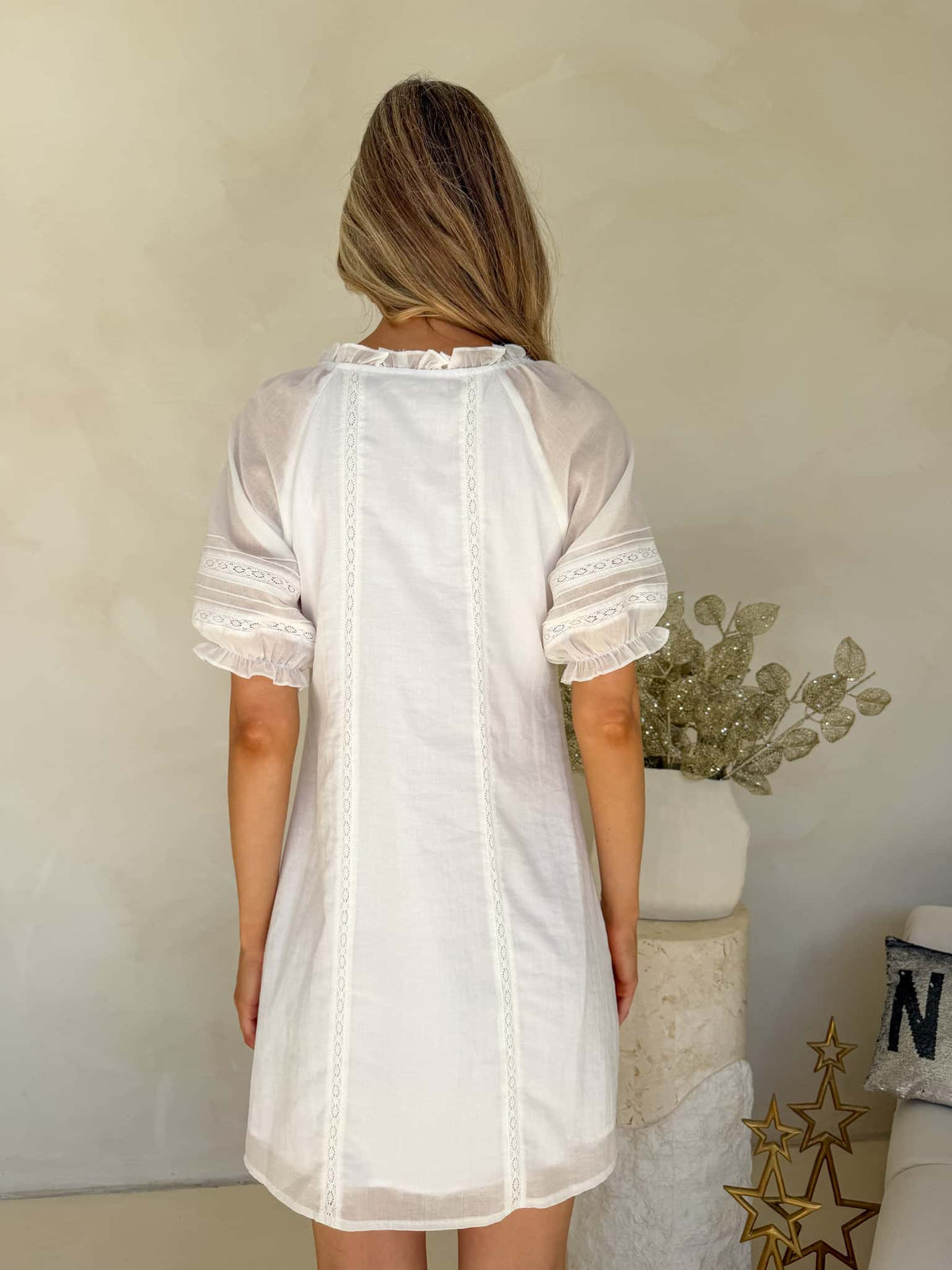 Aurelia Dress - White