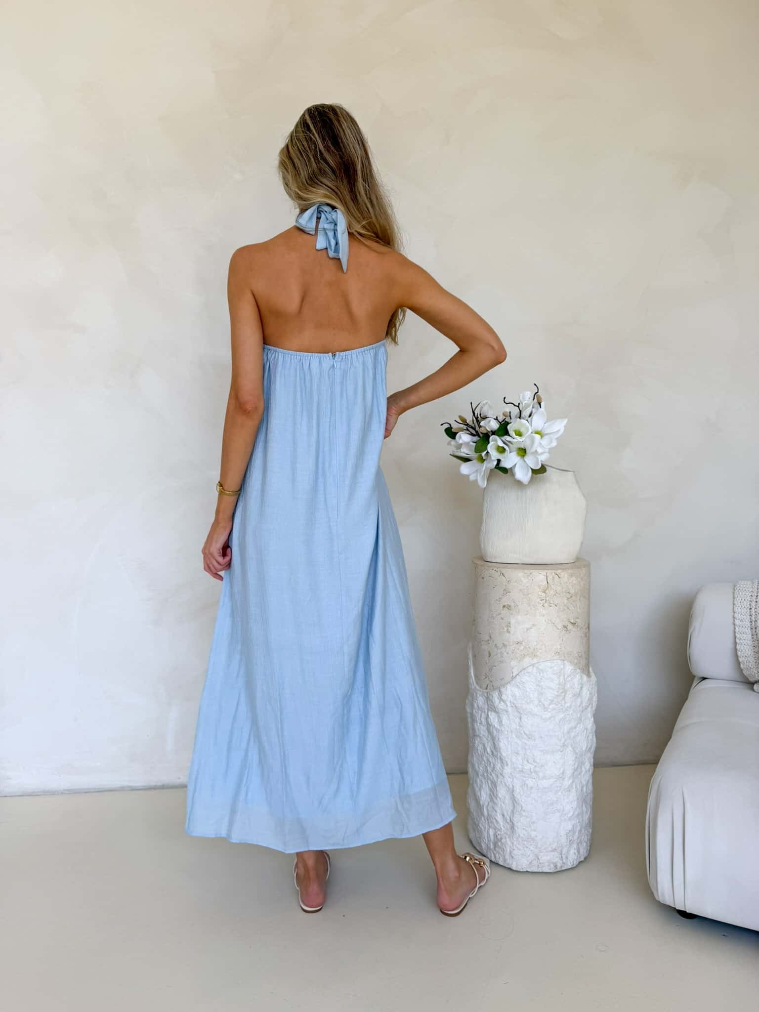 Willow Dress - Blue