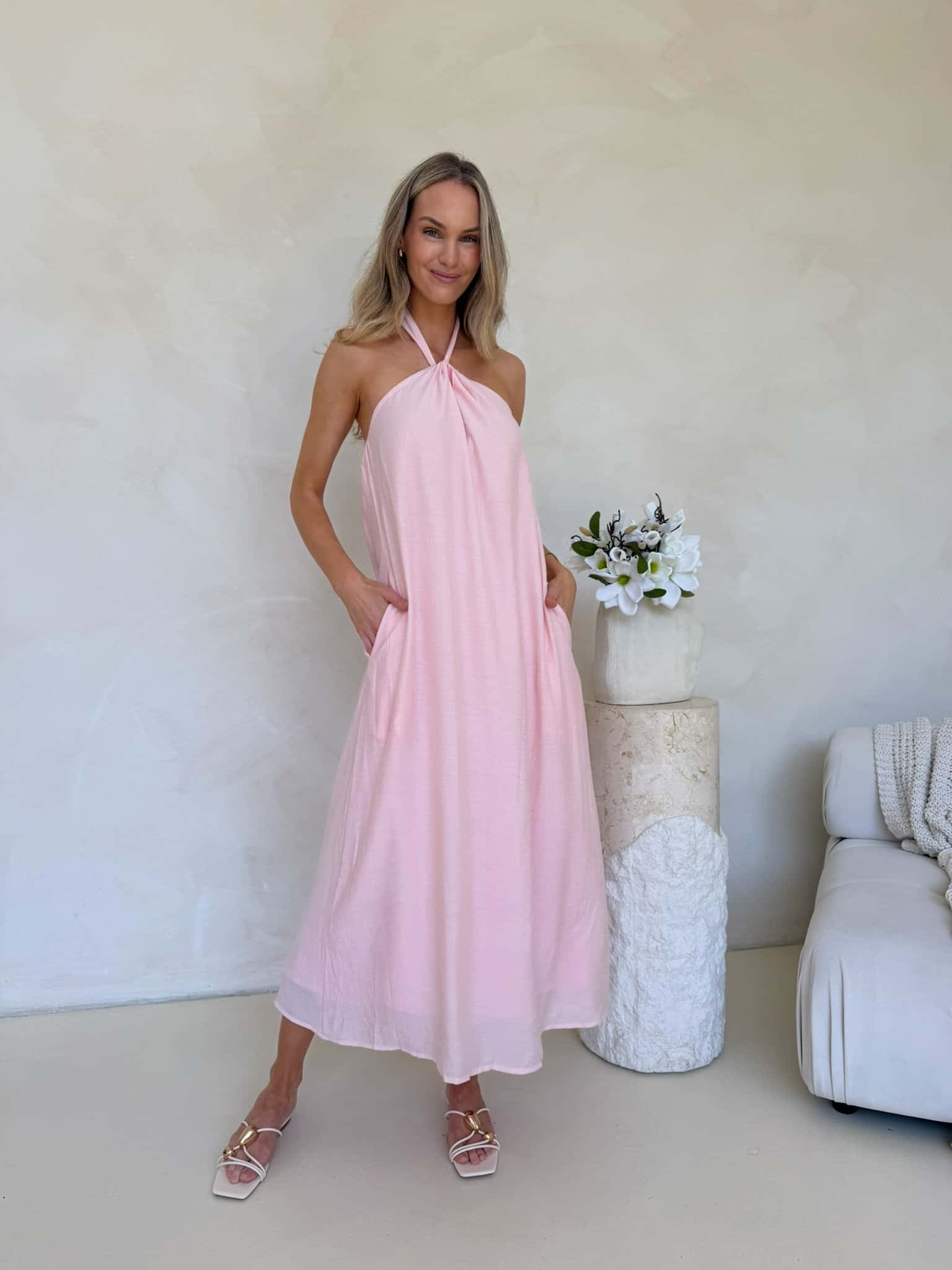 Willow Dress - Light Pink