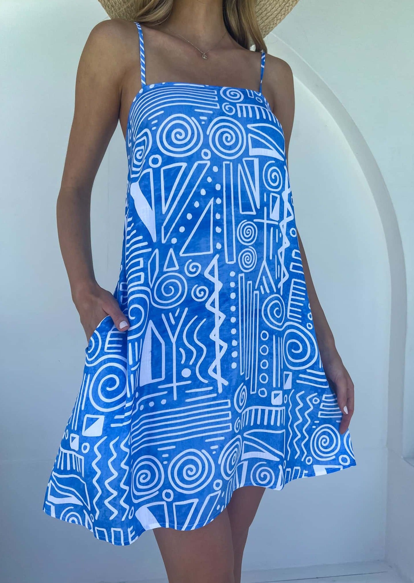Zara Dress - Oceania Print