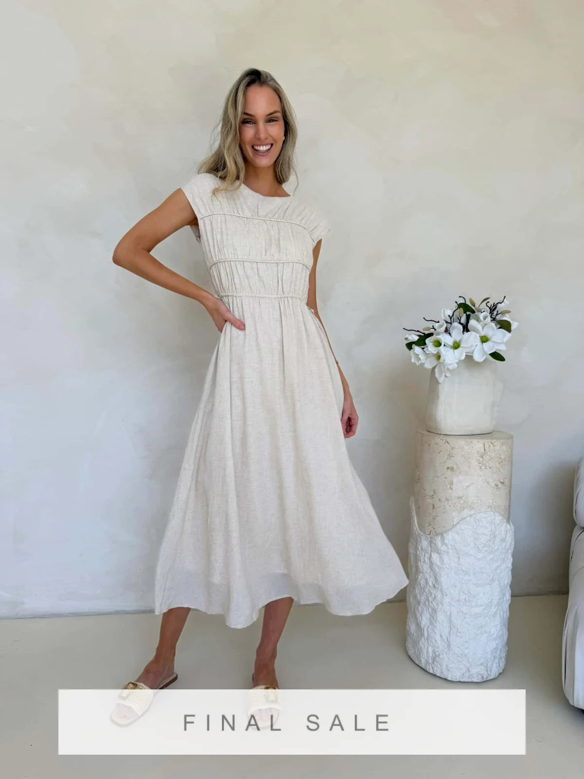 Bella Dress - Natural Dress