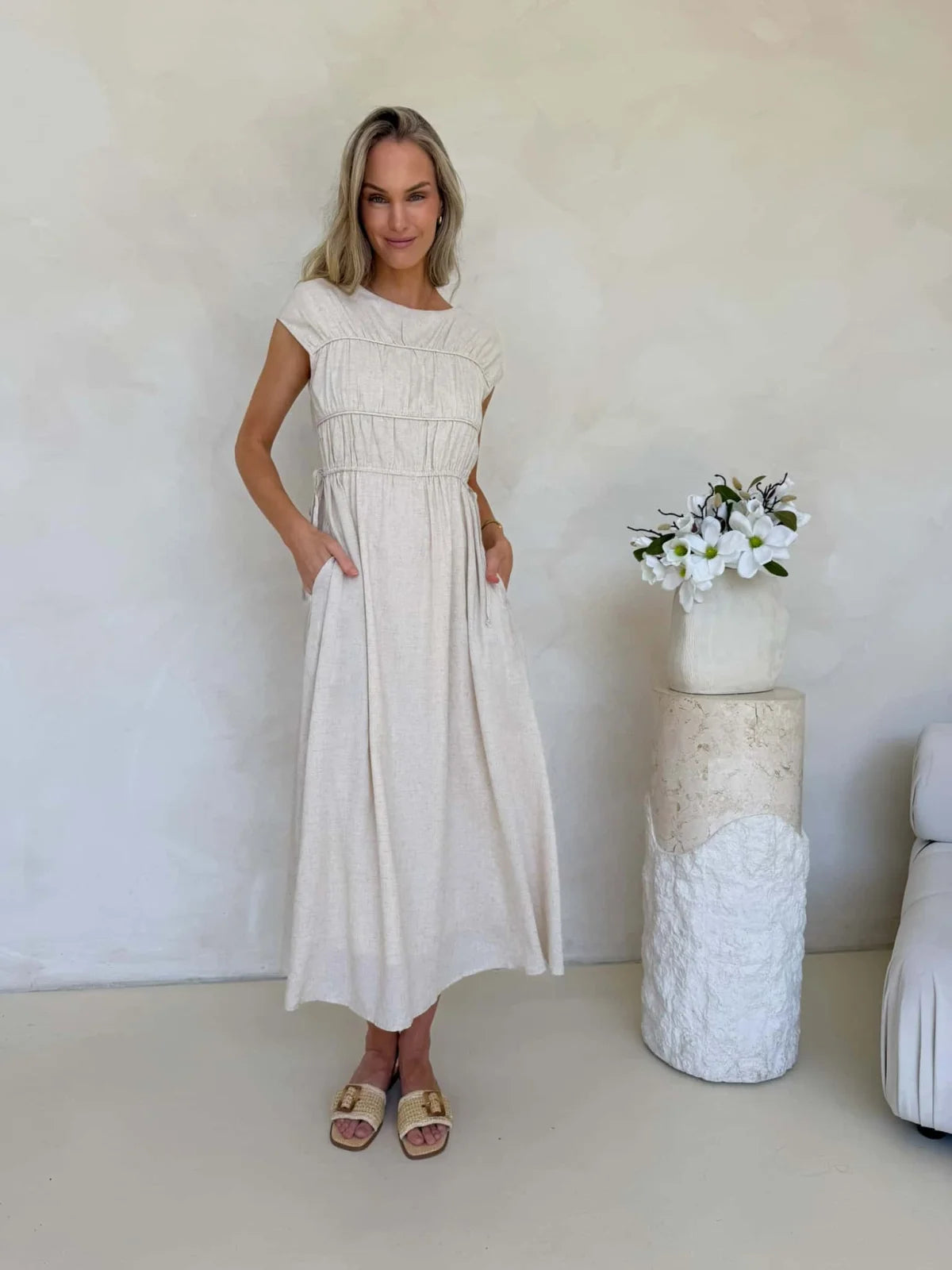 Bella Dress - Natural Dress