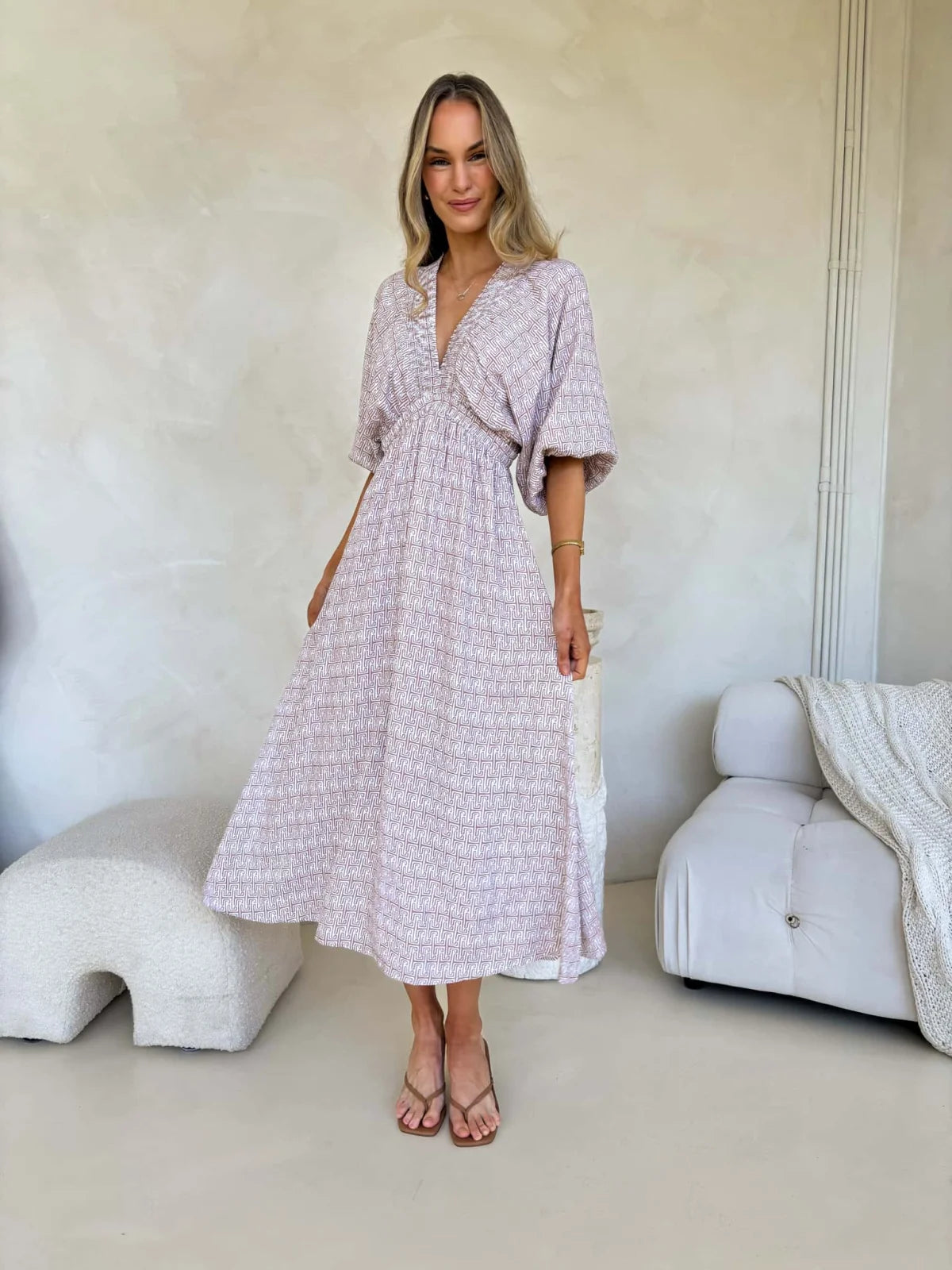 Camille Maxi Dress - Atlas Print Dress