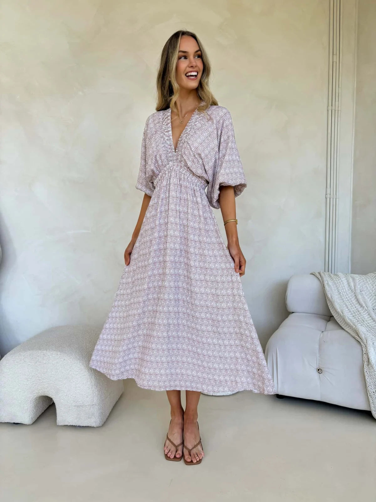 Camille Maxi Dress - Atlas Print Dress