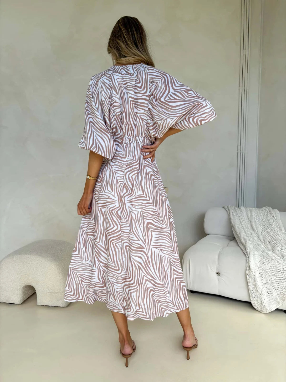 Camille Maxi Dress - Zahara Print Dress