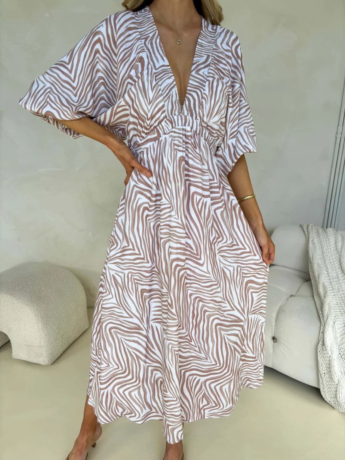 Camille Maxi Dress - Zahara Print Dress