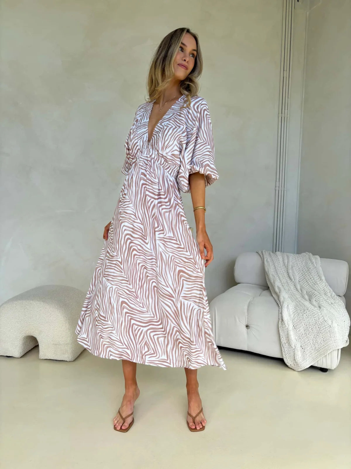 Camille Maxi Dress - Zahara Print Dress