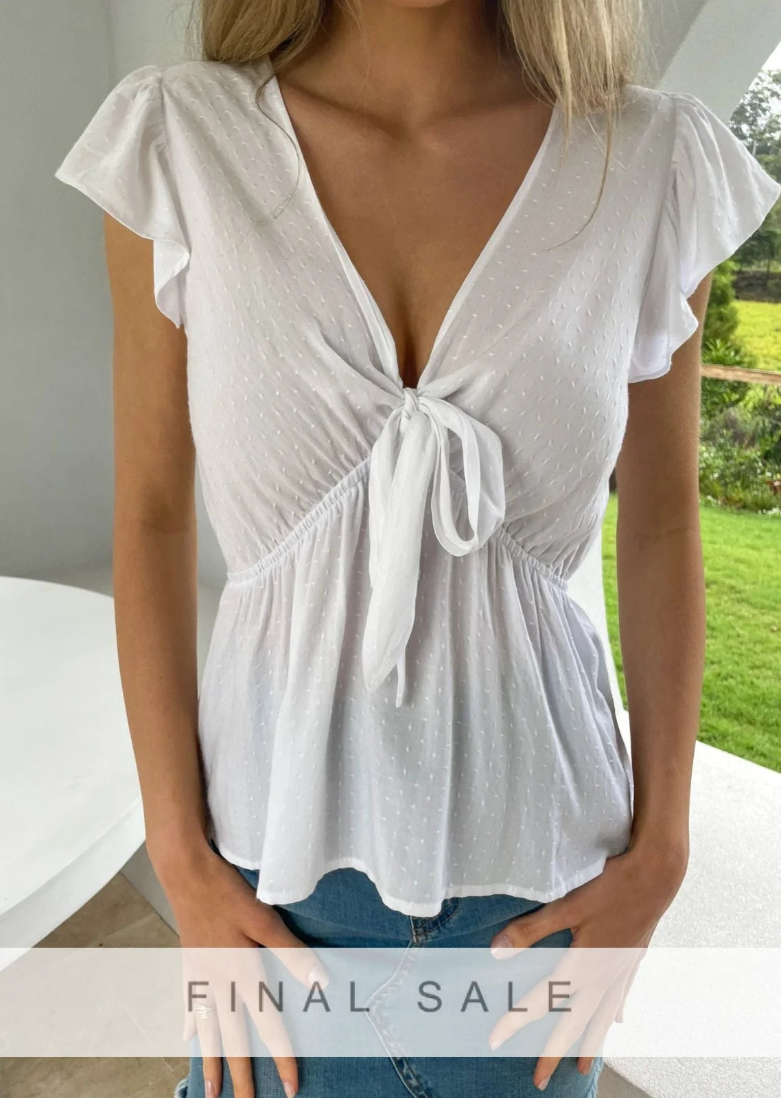 Lily Top - White