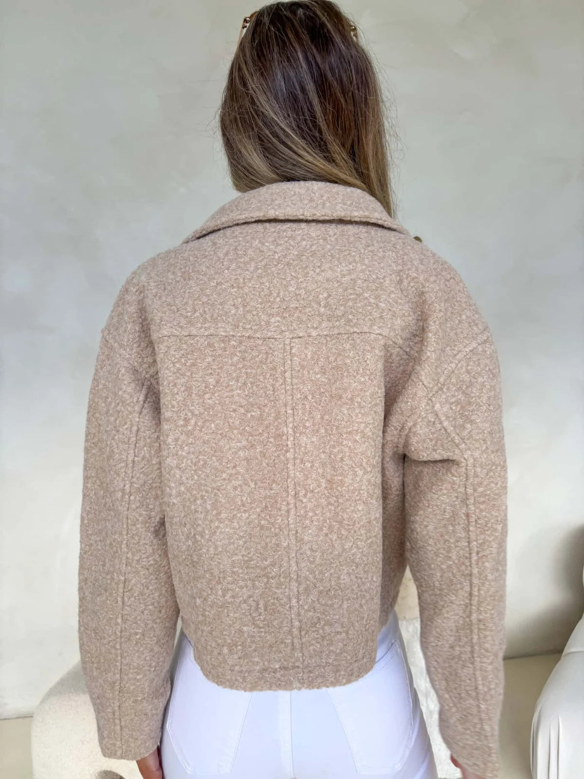 Isla Jacket - Beige Outerwear