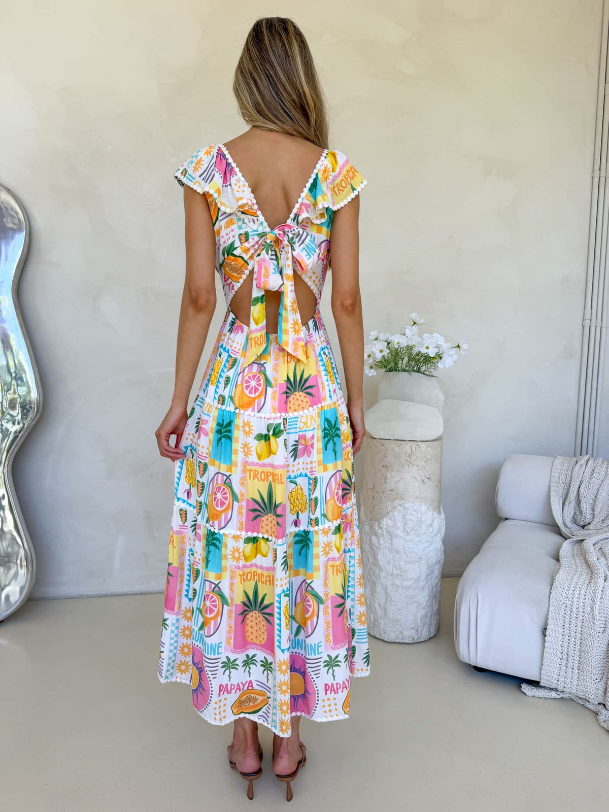 Josephine Dress - Fiesta Print