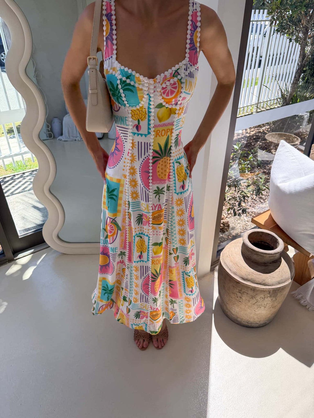 Kit Dress - Fiesta Print