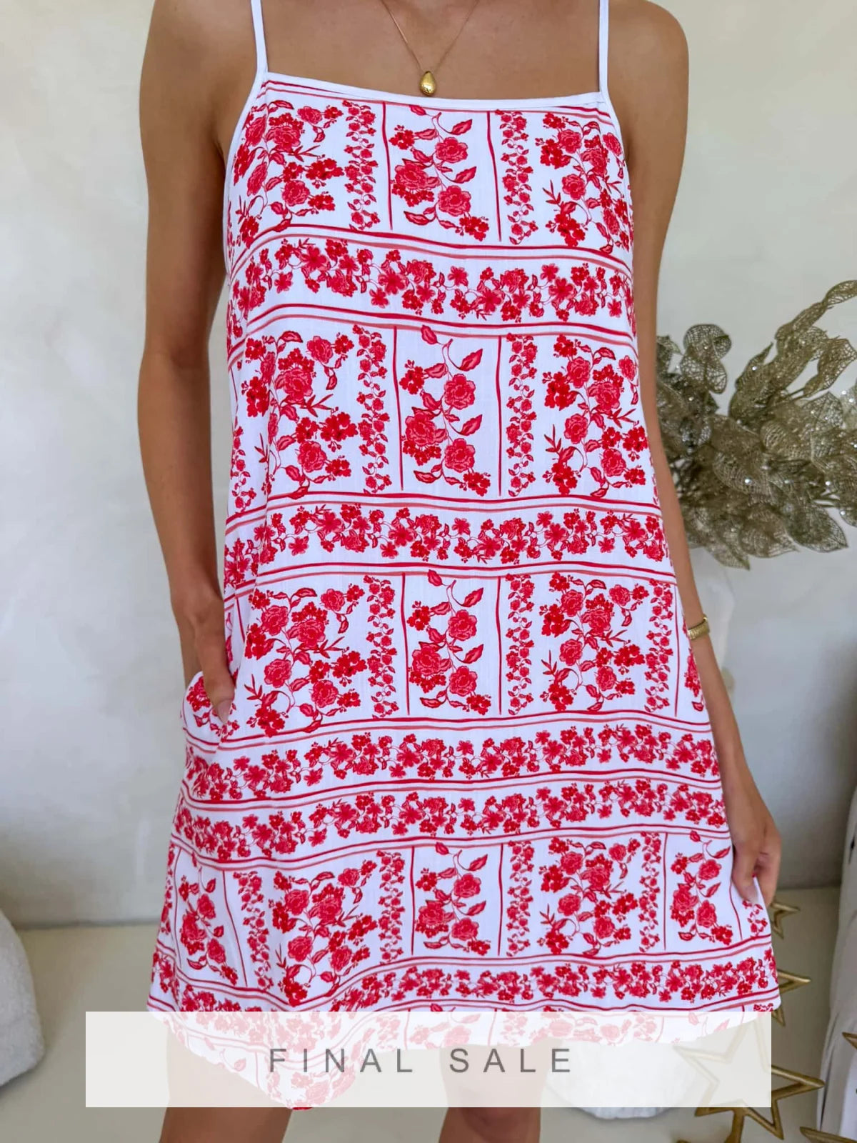 Libra Dress - Noel Print Dress